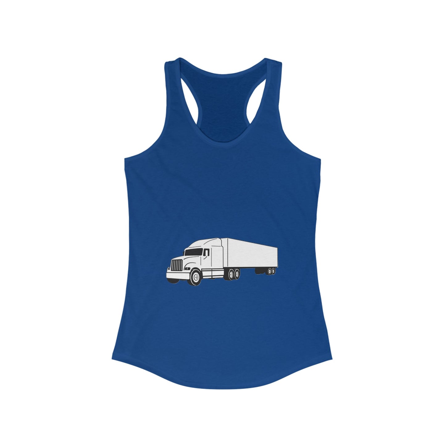 Semi Truck Women's Racerback Tank