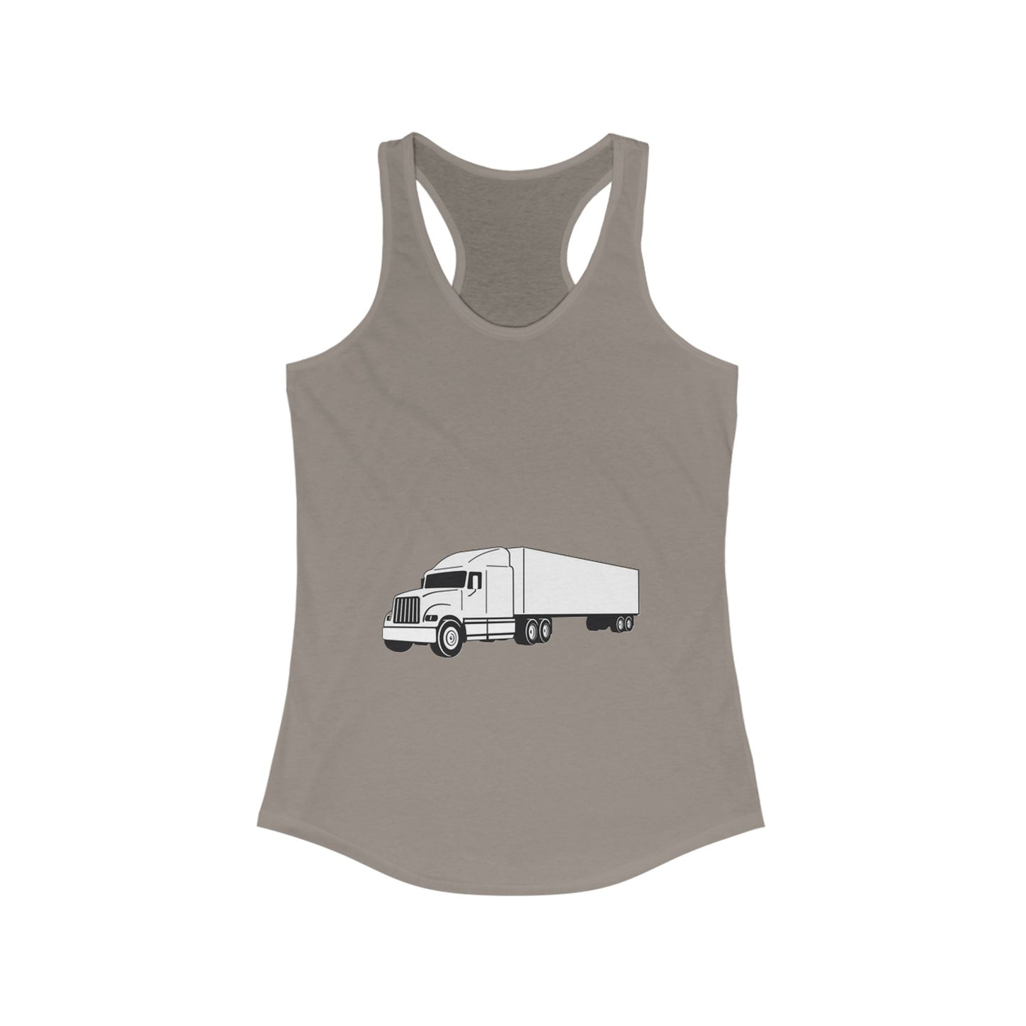 Semi Truck Women's Racerback Tank