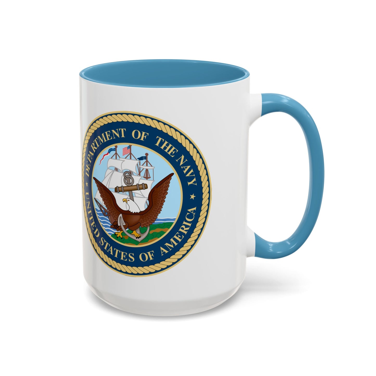 US Navy 2-Tone Coffee Mug