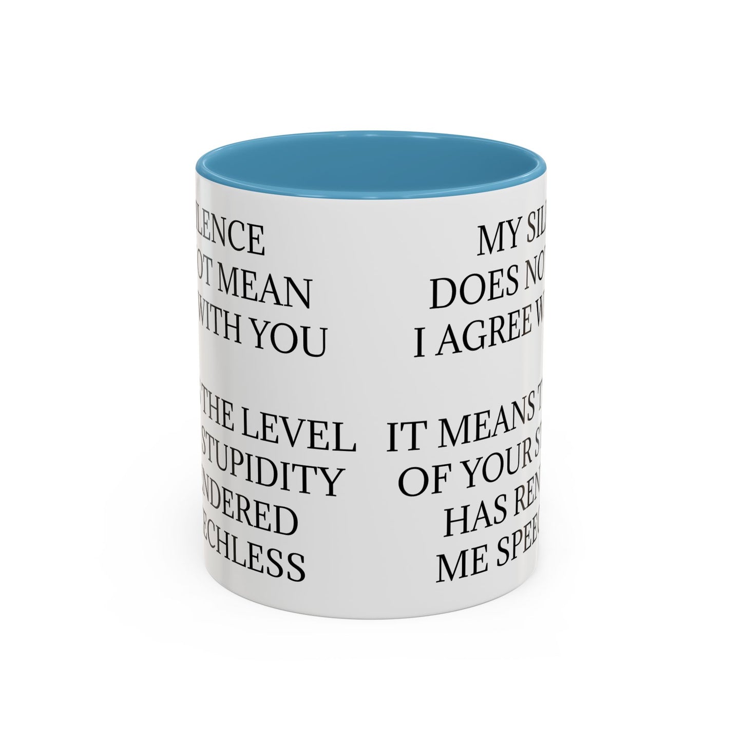 Speechless 2-Tone Coffee Mug