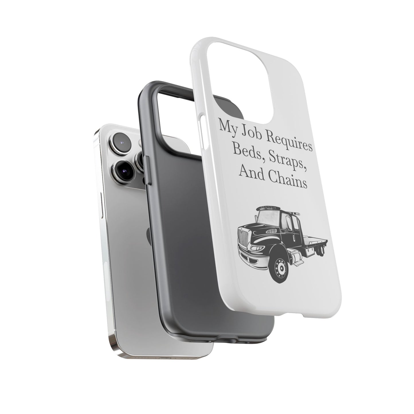 Beds, Straps, And Chains iPhone Case