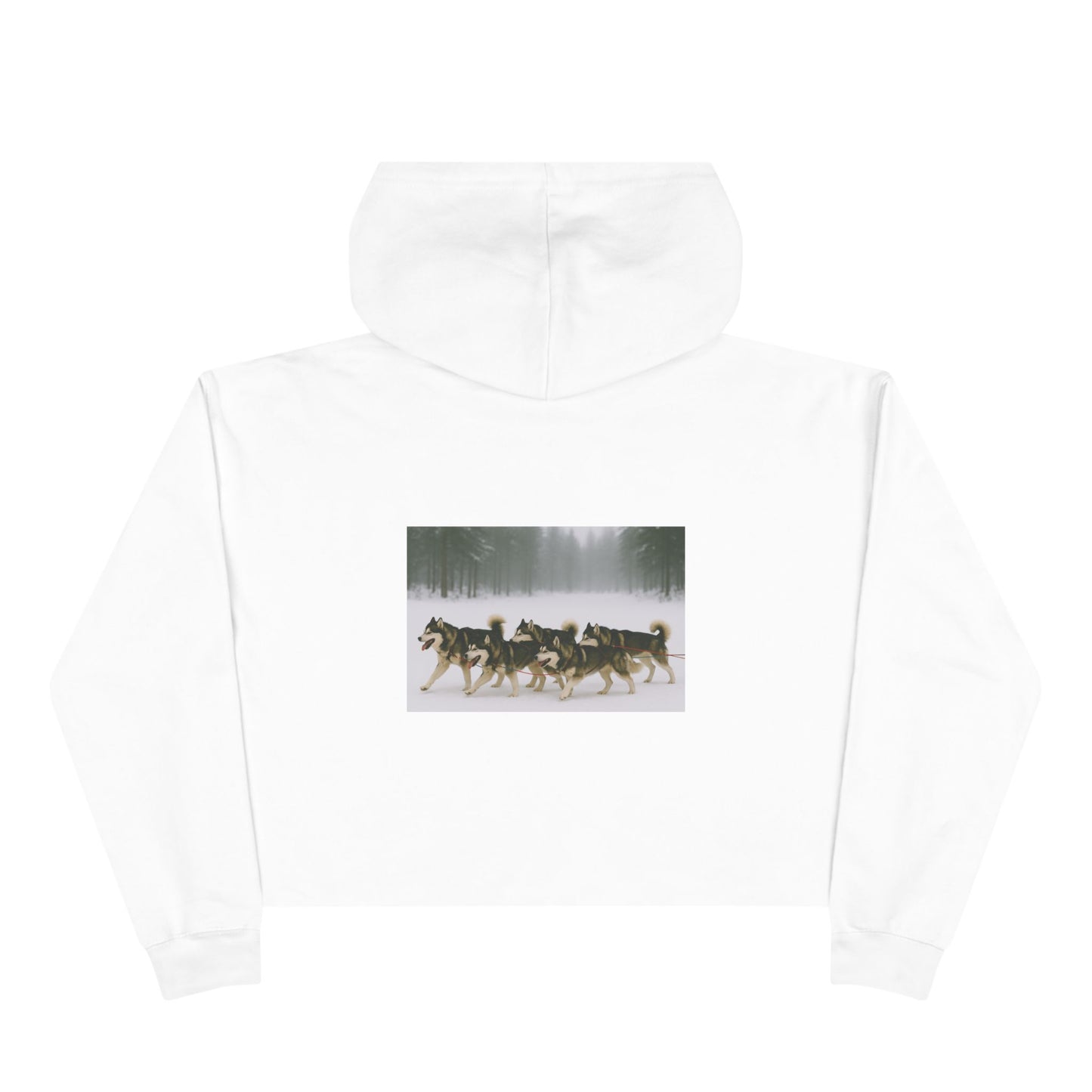 Mush On Women's Crop Hoodie