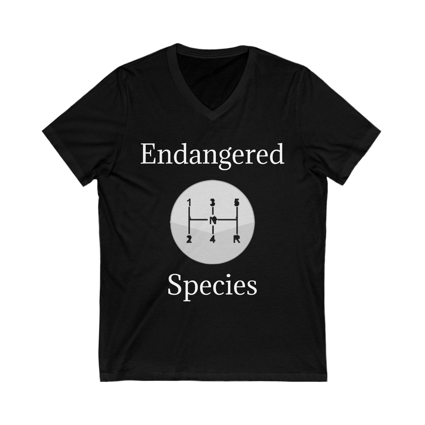 Endangered Species Unisex Short Sleeve V-Neck Tee