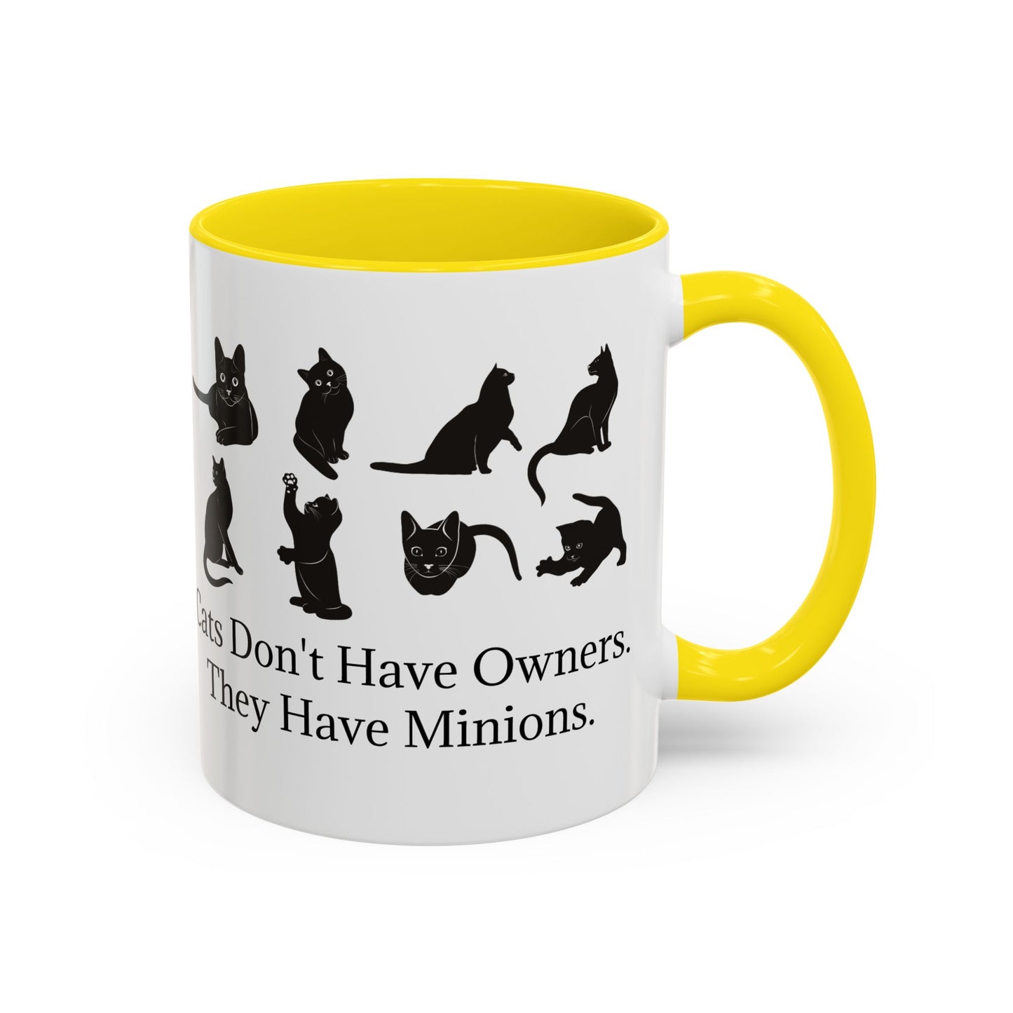 Cat Minions 2-Tone Coffee Mug