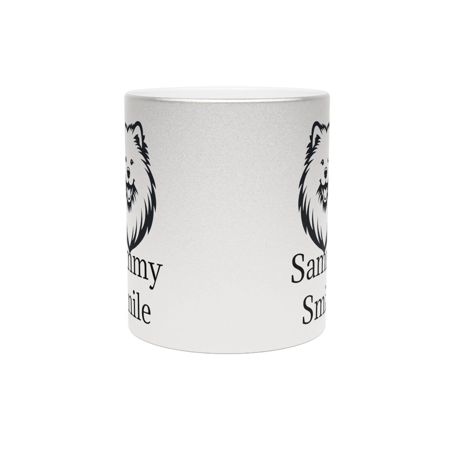 Sammy Smile Metallic Coffee Mug