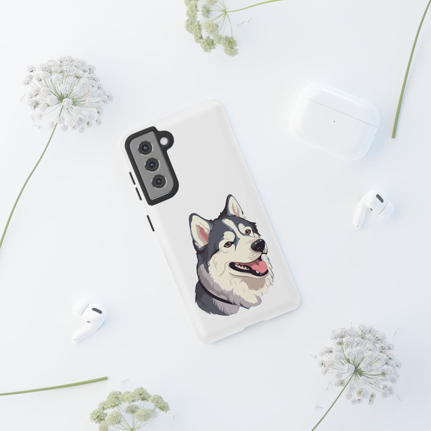 Malamute Head Samsung Case