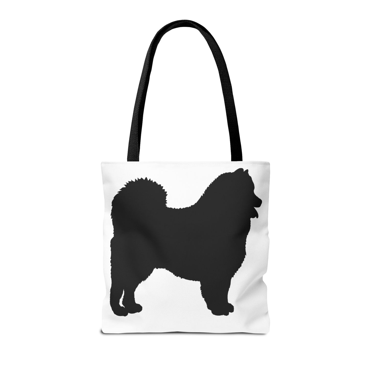 Samoyed Silhouette Tote Bag