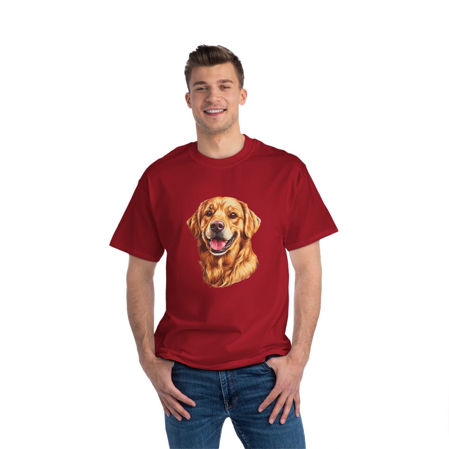 Golden Head Men's Short-Sleeve Crewneck Tee
