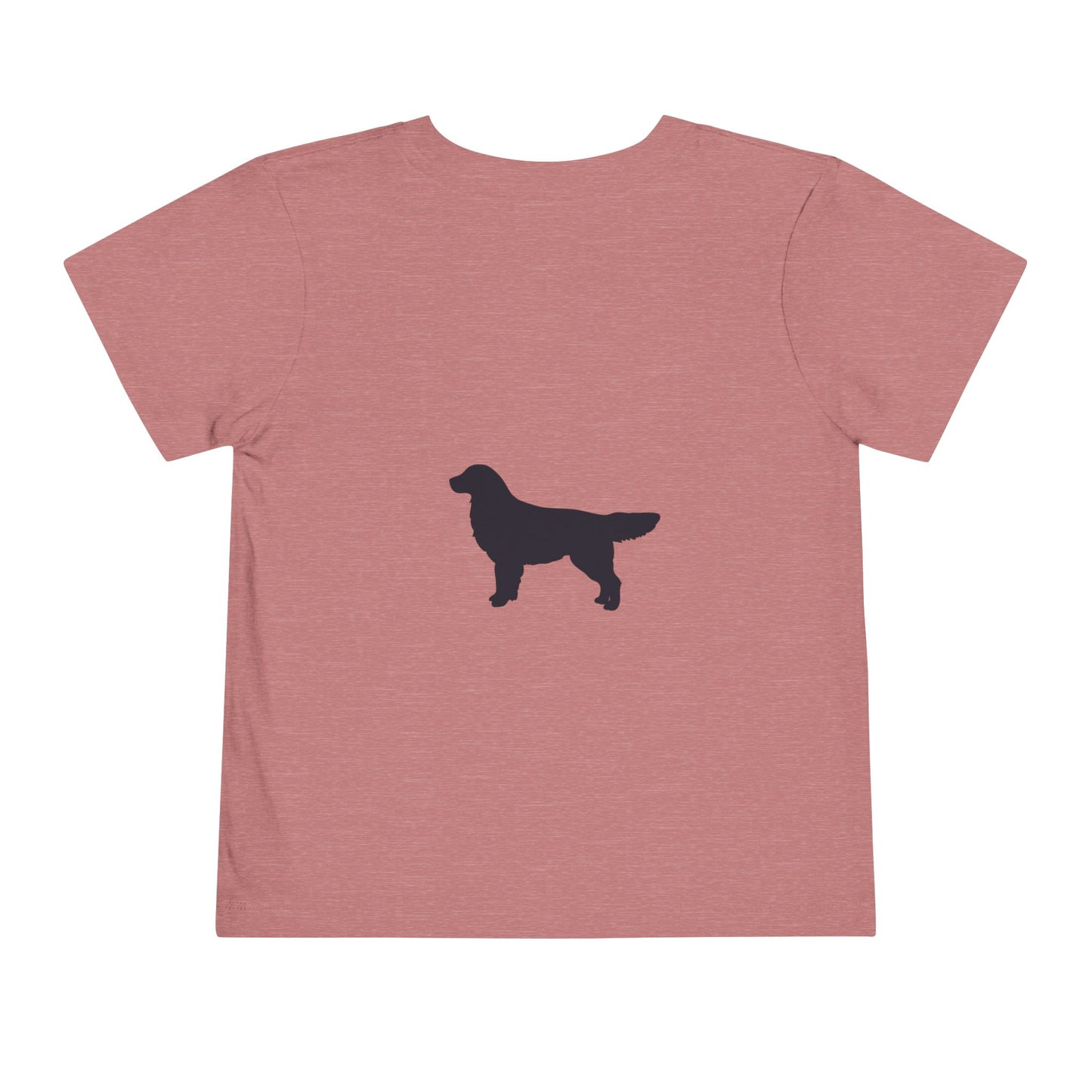 Golden Silhouette Toddler Unisex Short Sleeve Crewneck Tee