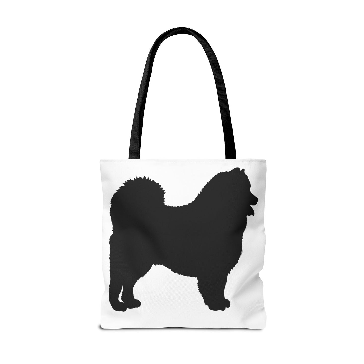 Samoyed Silhouette Tote Bag