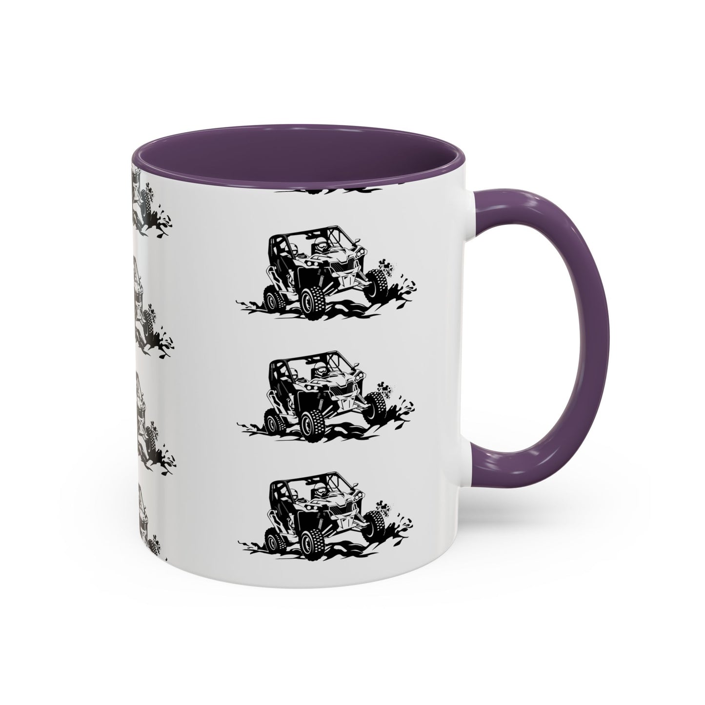 Slingin' Mud Side By Side 2-Tone Coffee Mug