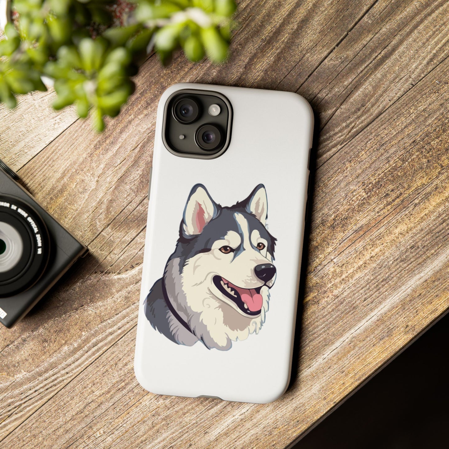 Malamute Head iPhone Case