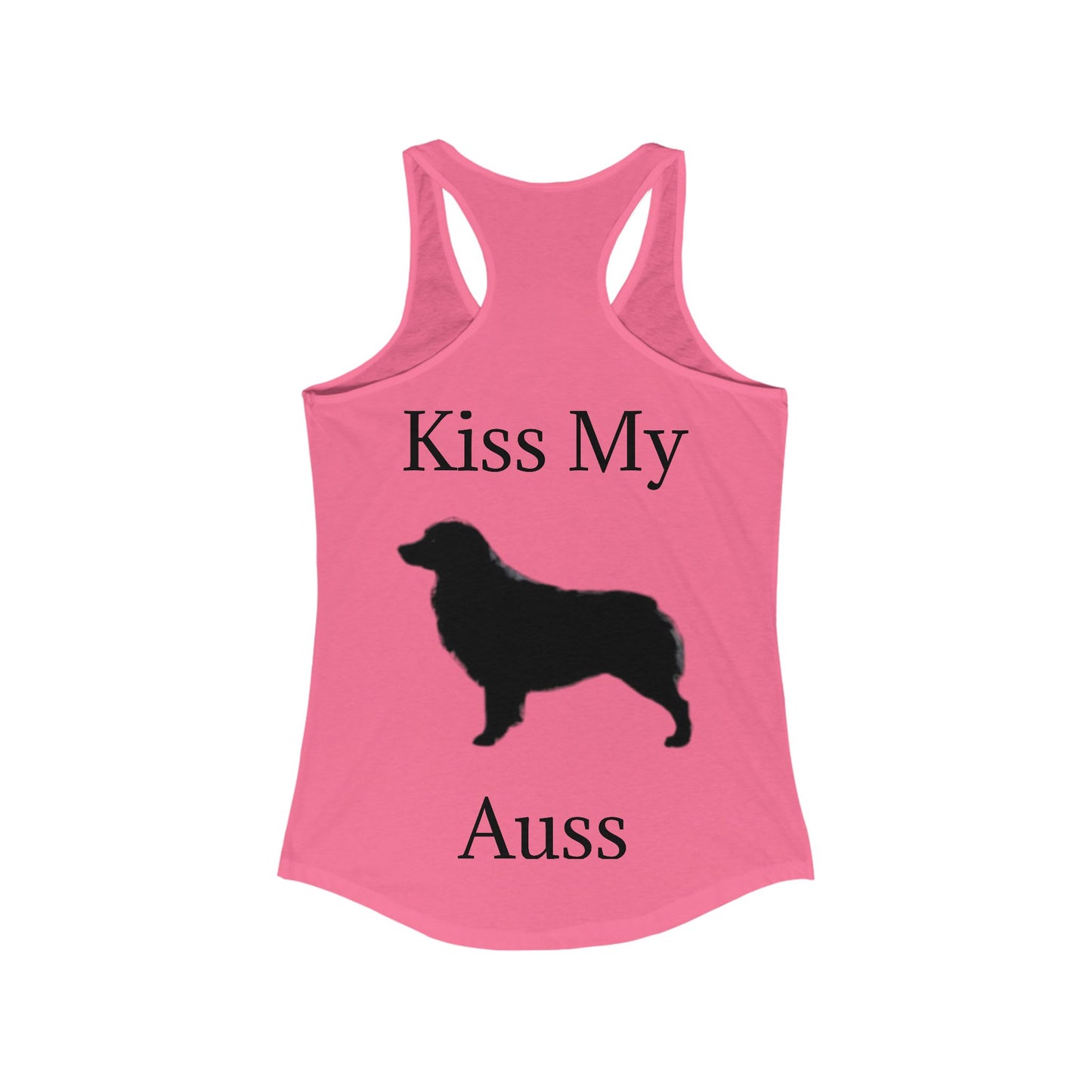 Kiss My Auss Women's Racerback Tank