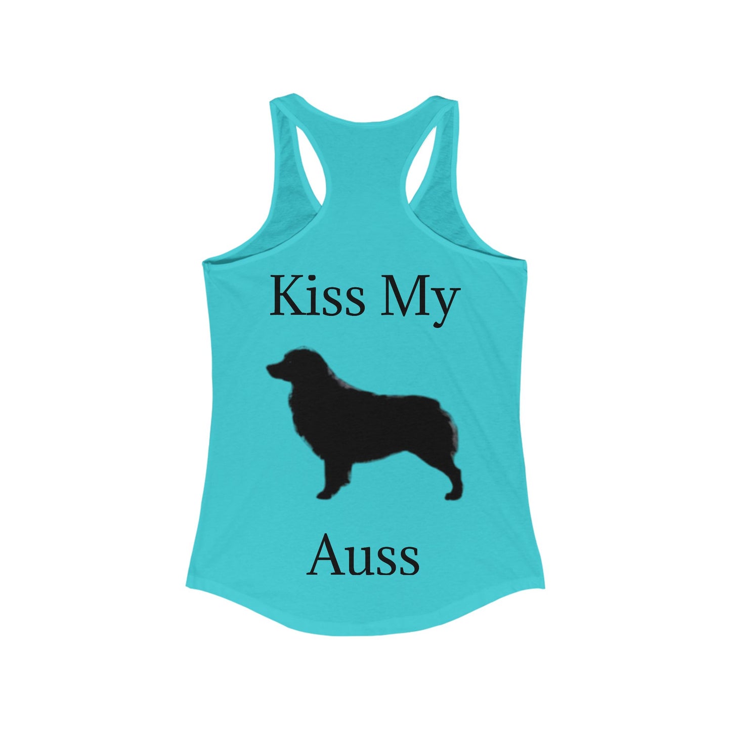Kiss My Auss Women's Racerback Tank