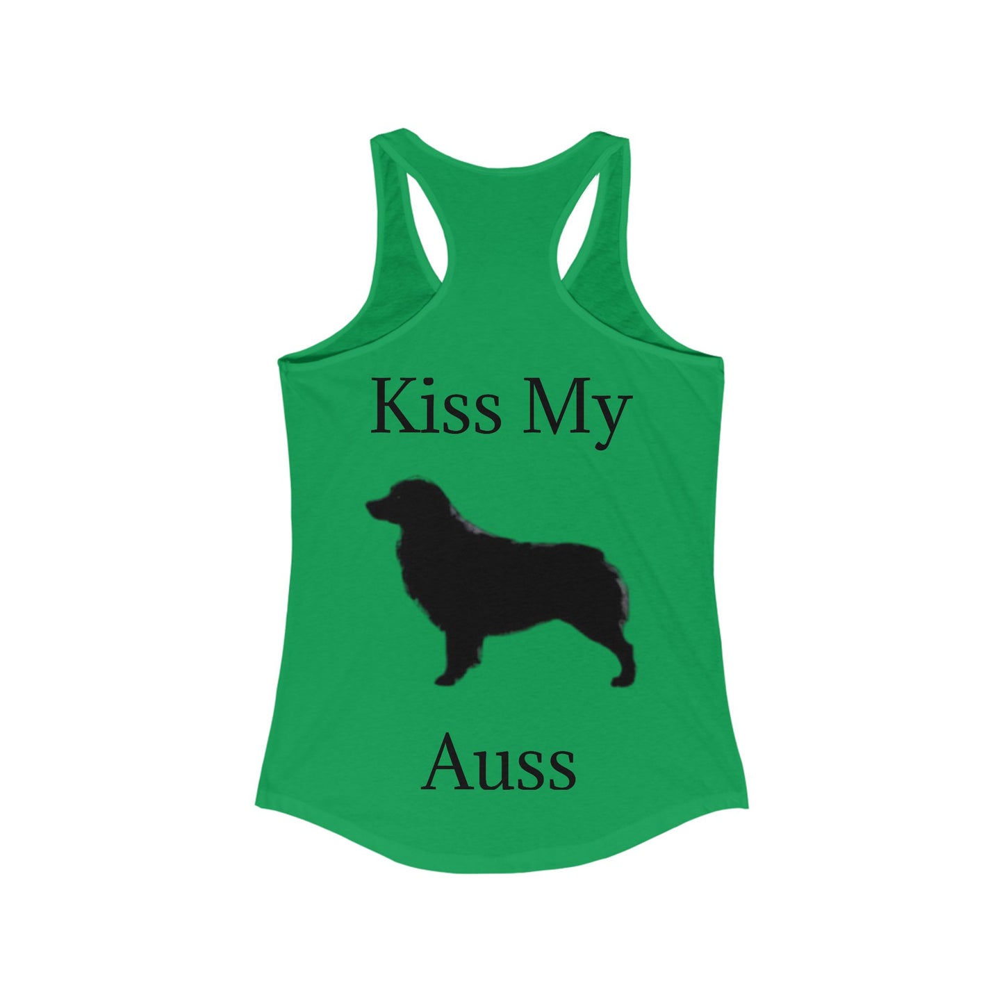 Kiss My Auss Women's Racerback Tank