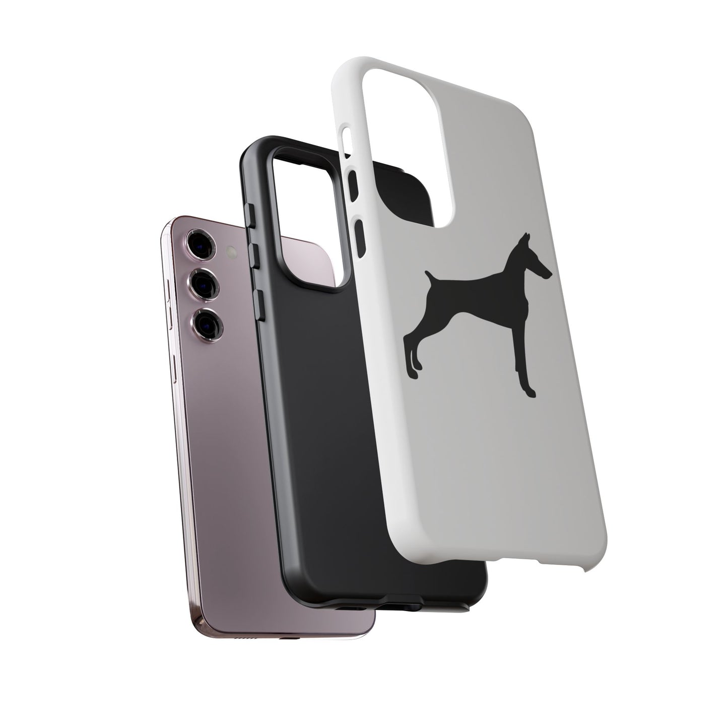 Doberman Silhouette Samsung Case