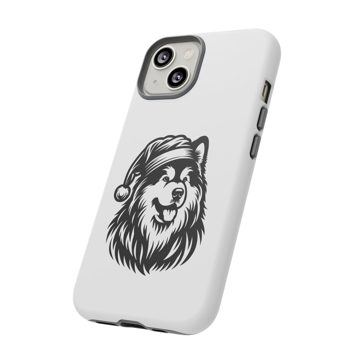 Santa Paws Malamute iPhone Case
