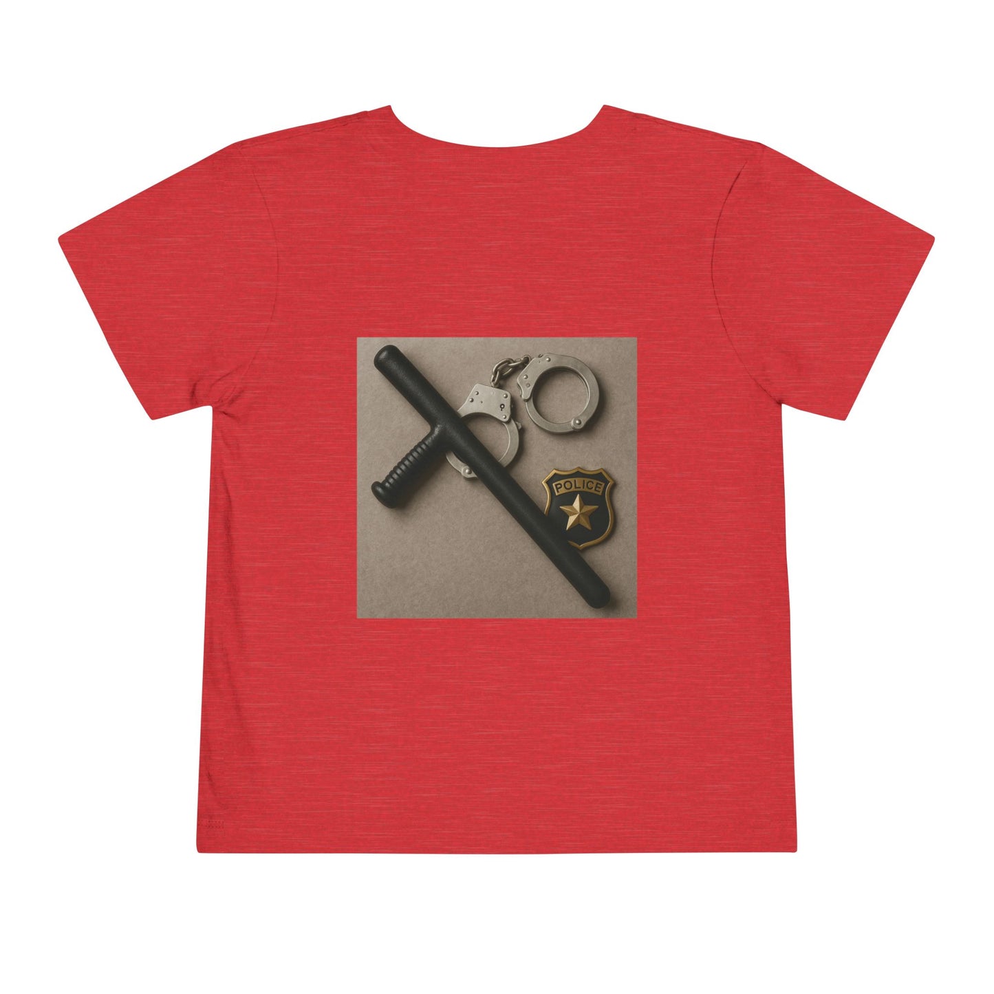 Law Enforcement Appreciation Toddler Unisex Short Sleeve Crewneck Tee