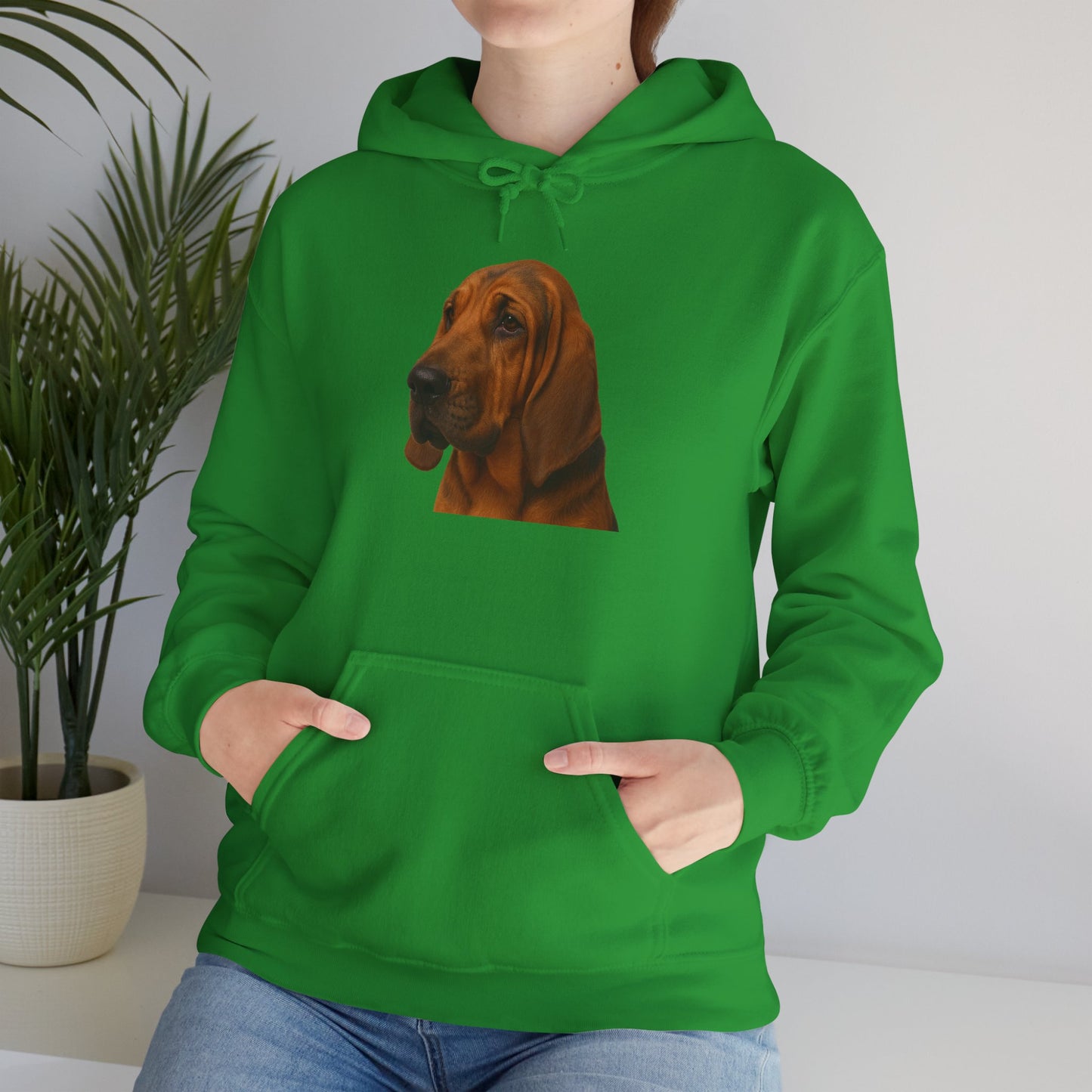 Bloodhound Head Unisex Hoodie