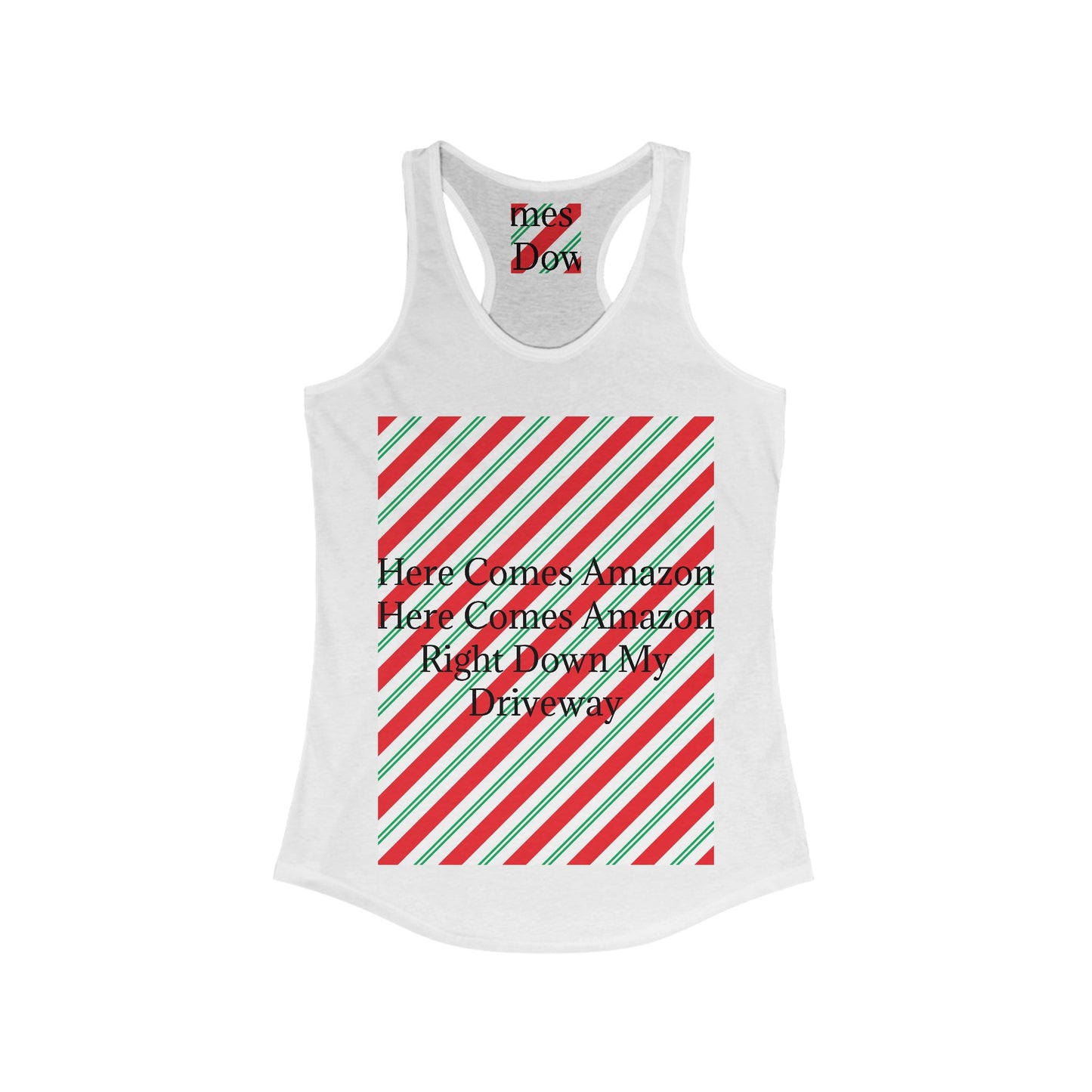 Here Comes Amazon Women's Racerback Tank