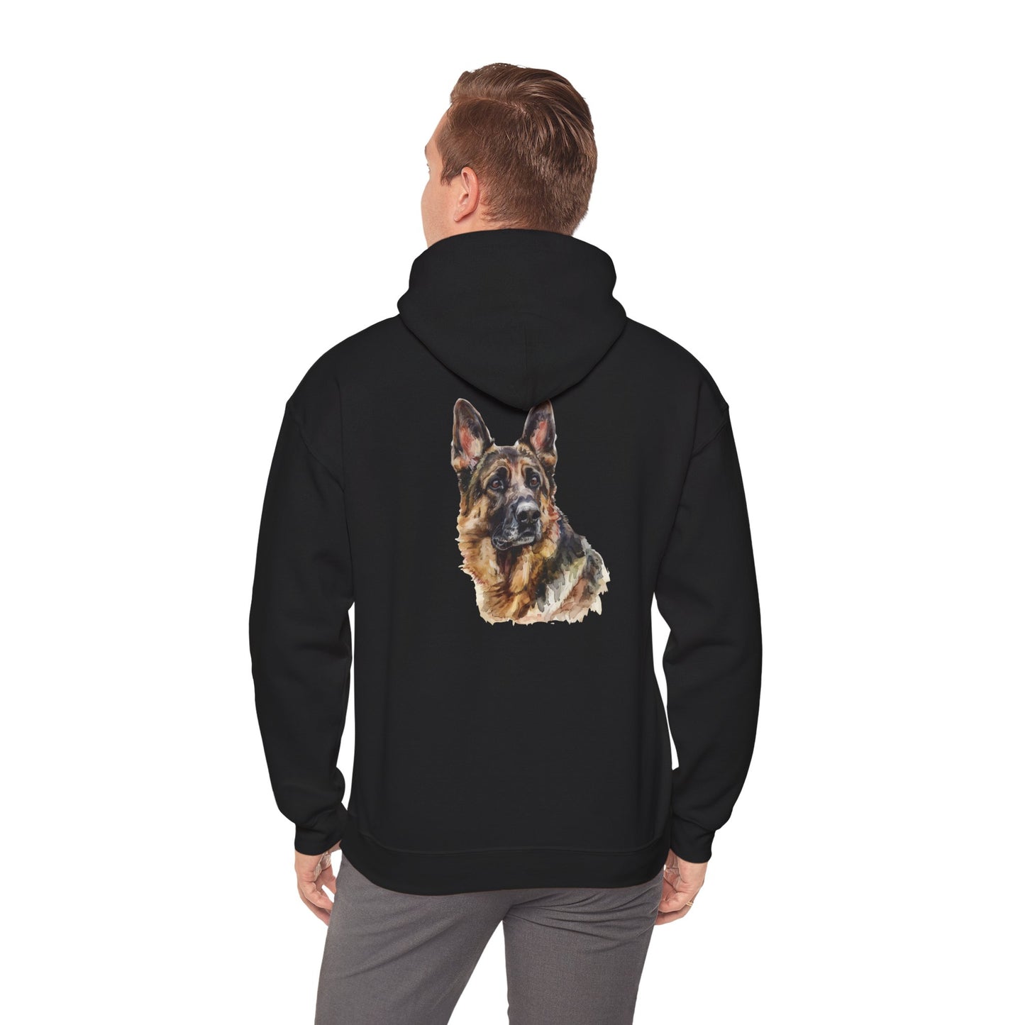 German Shepherd Head Unisex Hoodie
