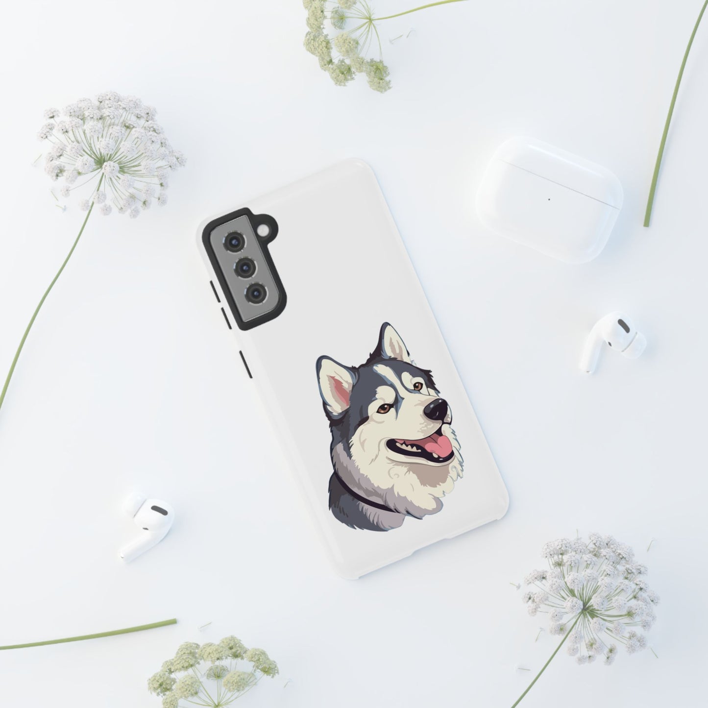 Malamute Head Samsung Case