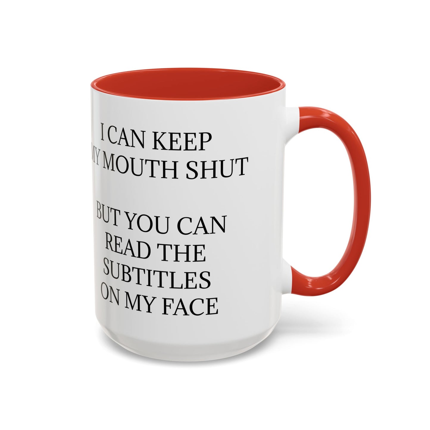 Subtitles 2-Tone Coffee Mug
