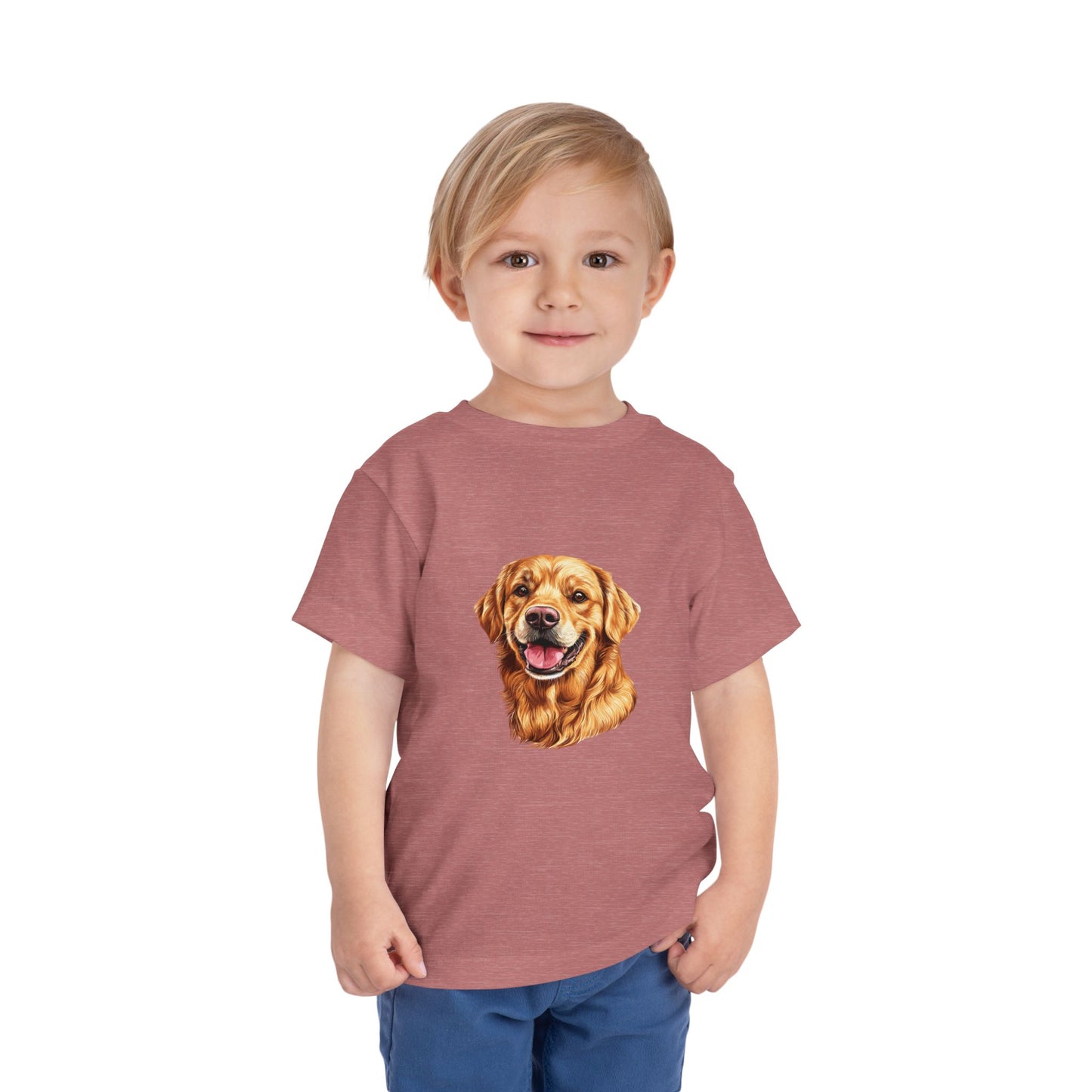 Golden Head Toddler Unisex Short Sleeve Crewneck Tee