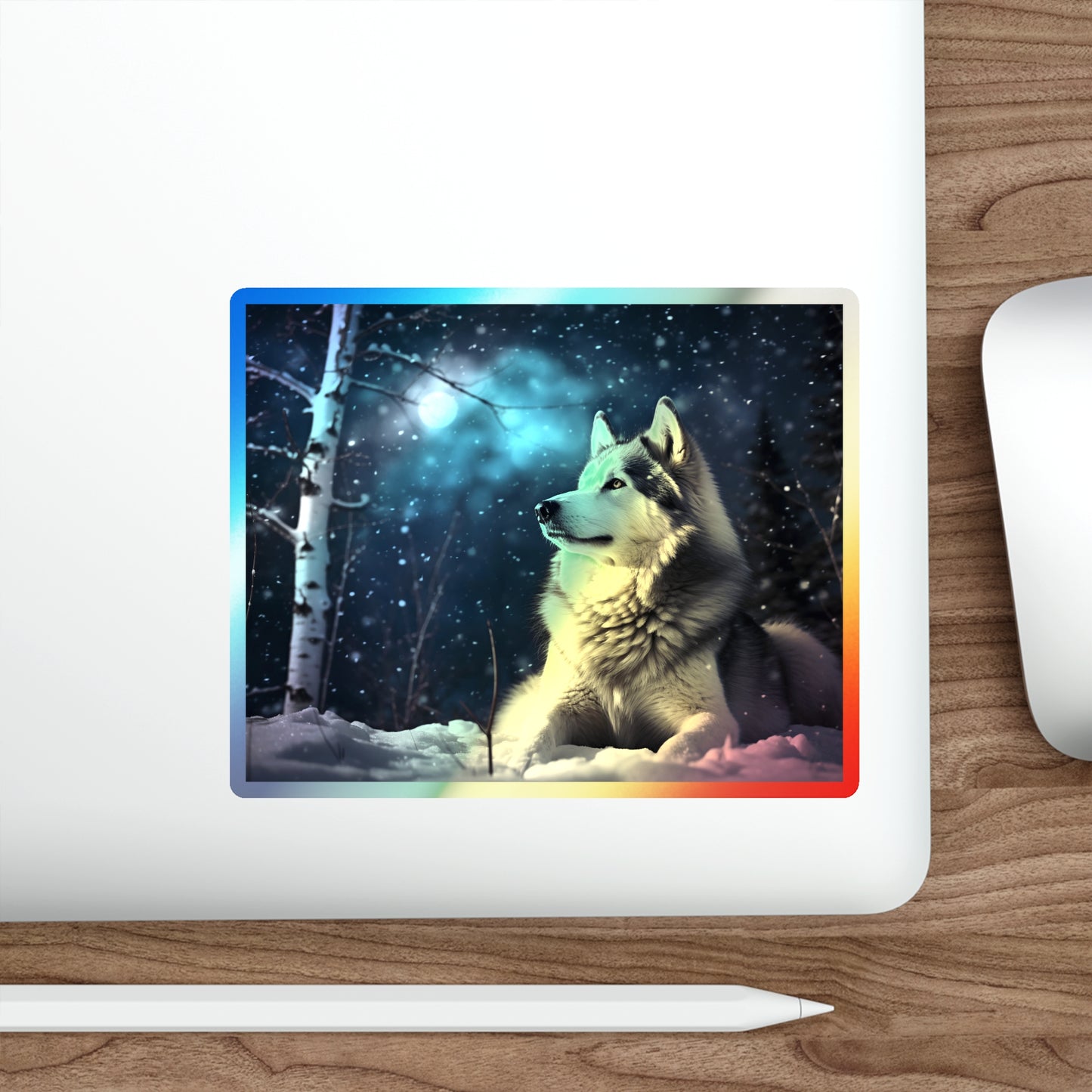 Got Snow? Holographic Sticker