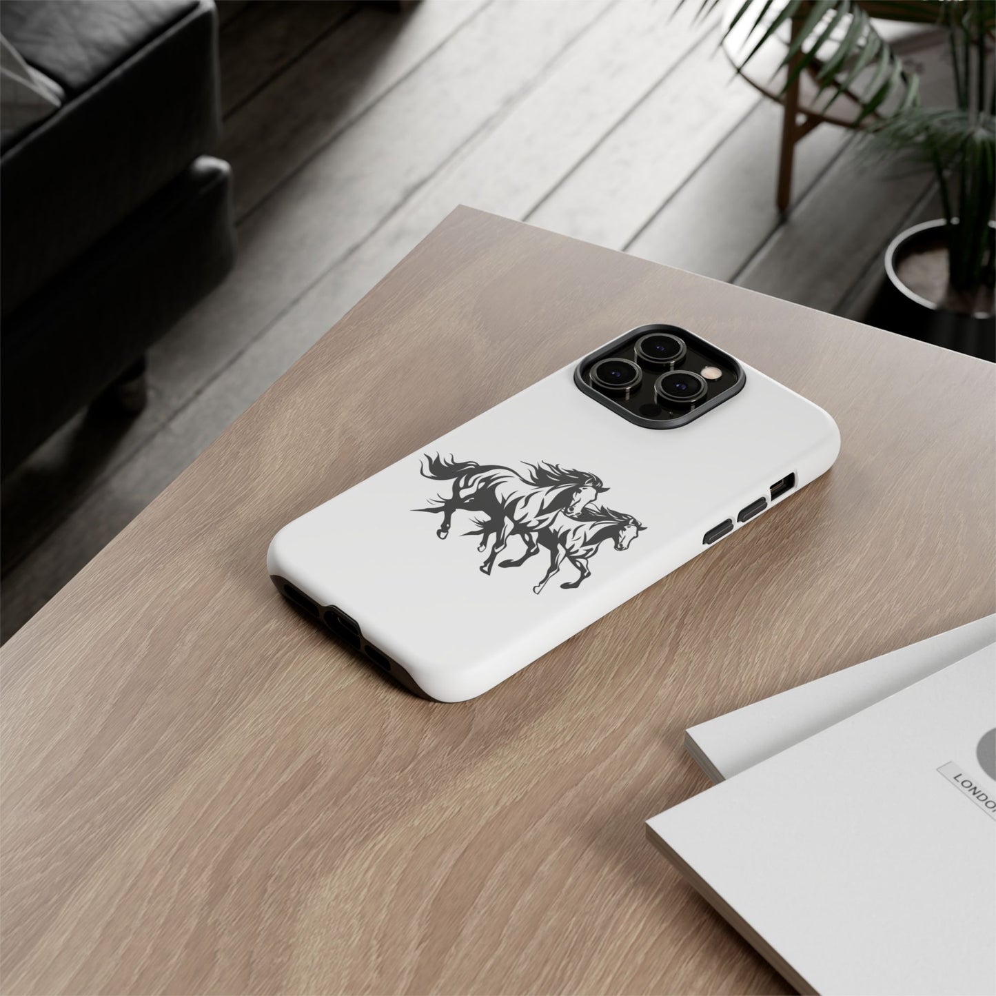 Horsin' Around iPhone Case
