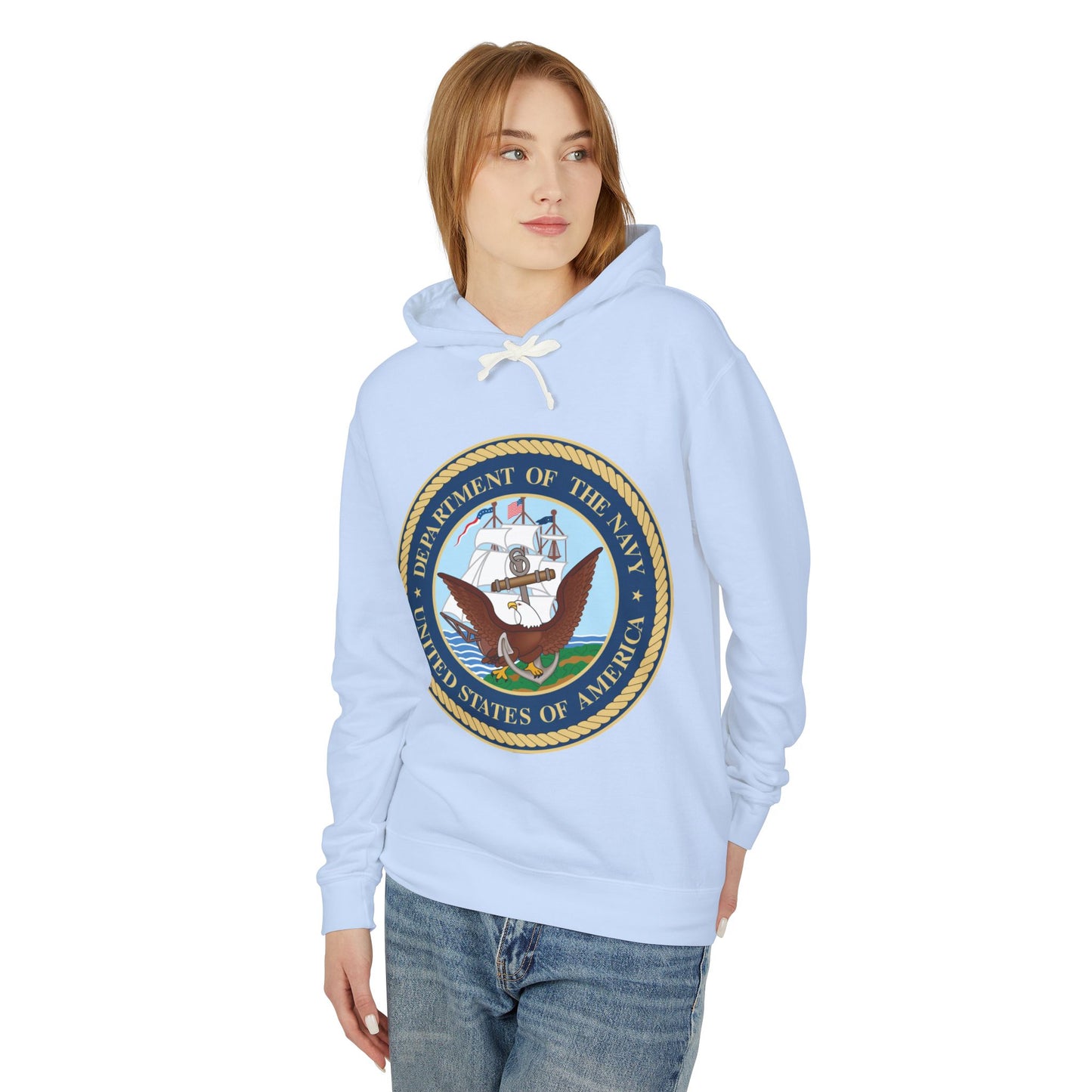 US Navy Unisex Lightweight Hoodie