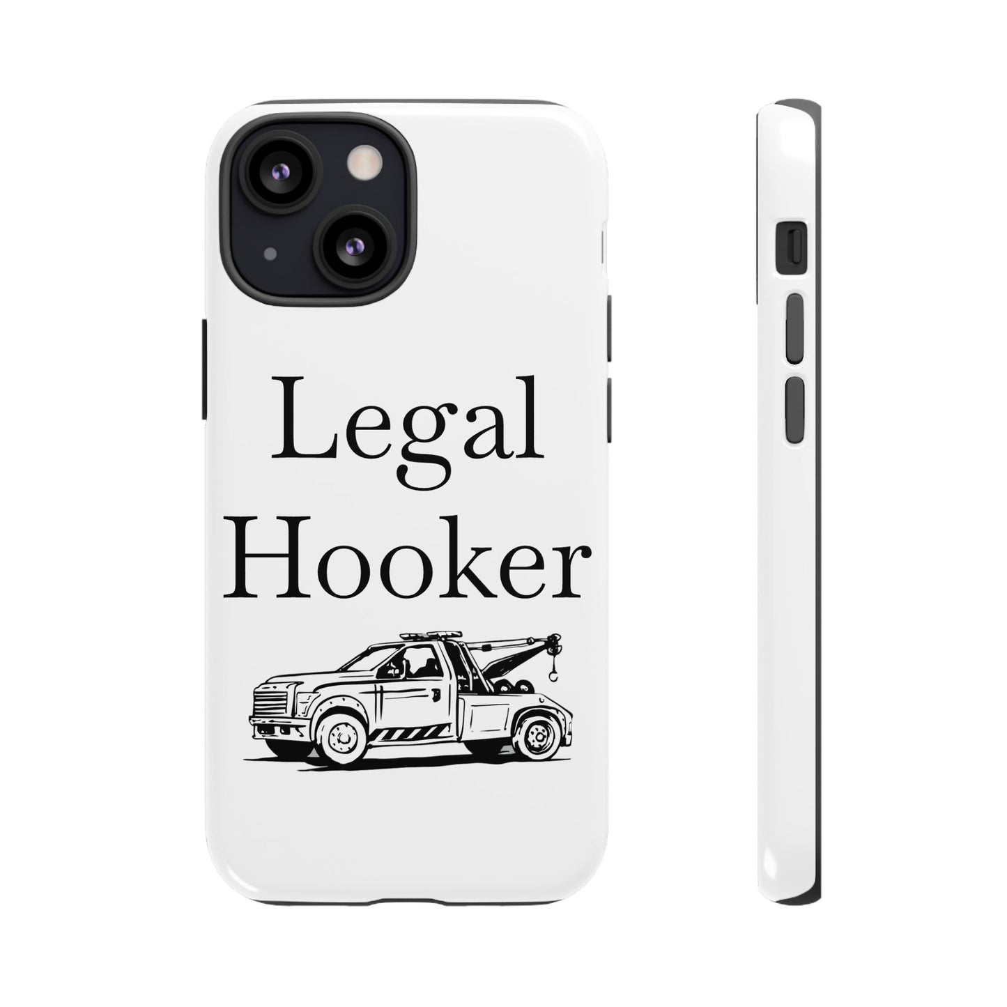 Legal H**ker Wheel Lift Tow Truck iPhone Case