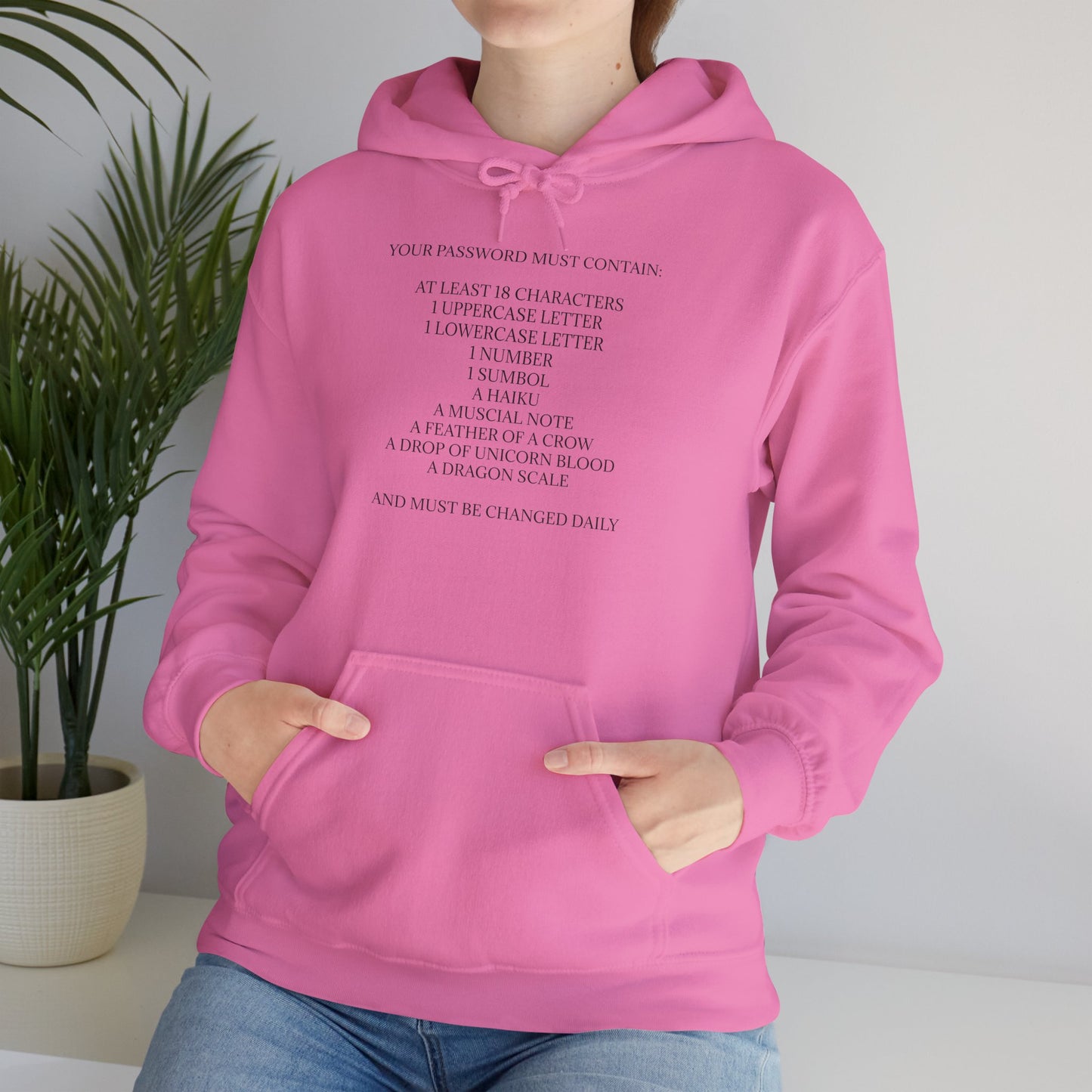 Password Unisex Hoodie
