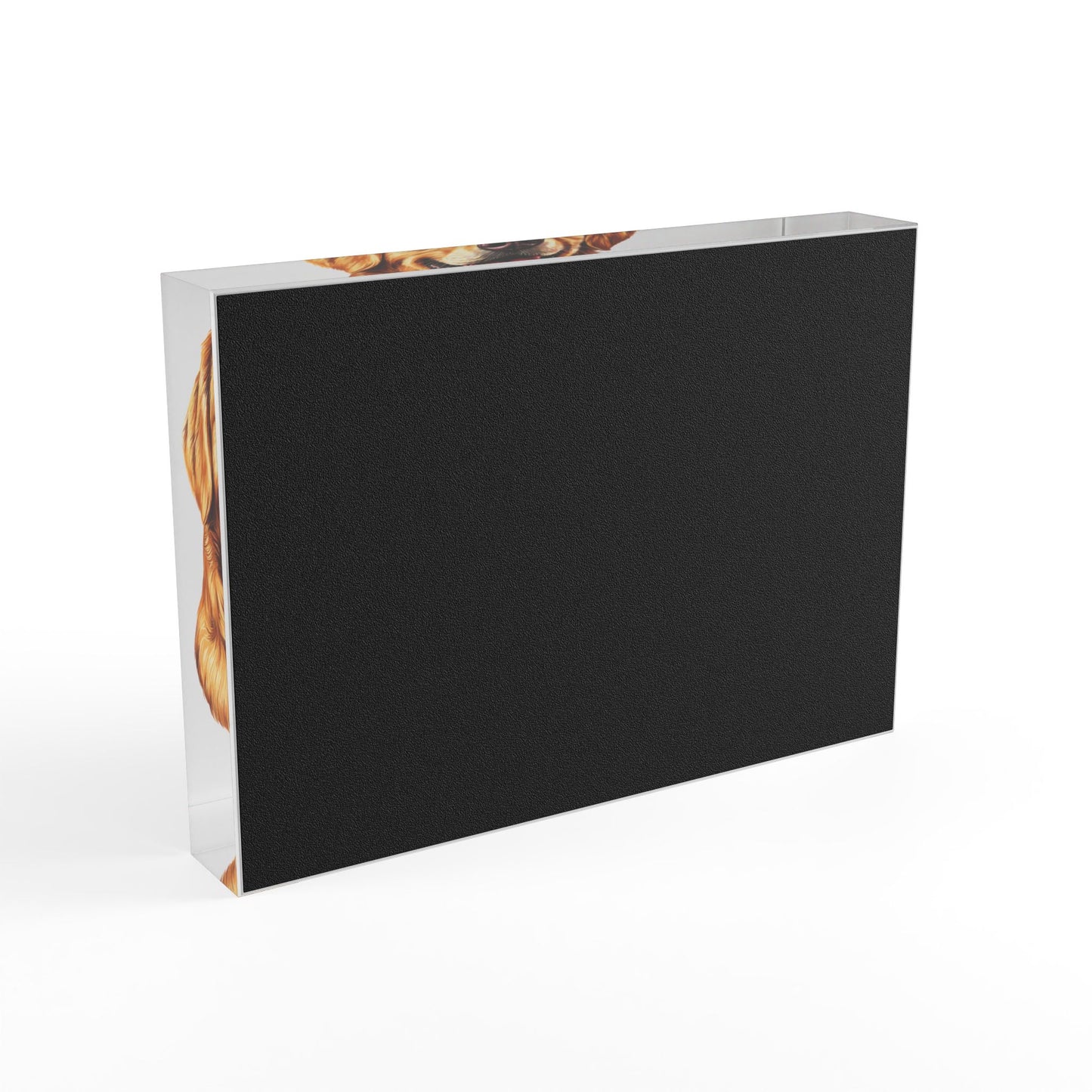 Golden Head Acrylic Photo Block
