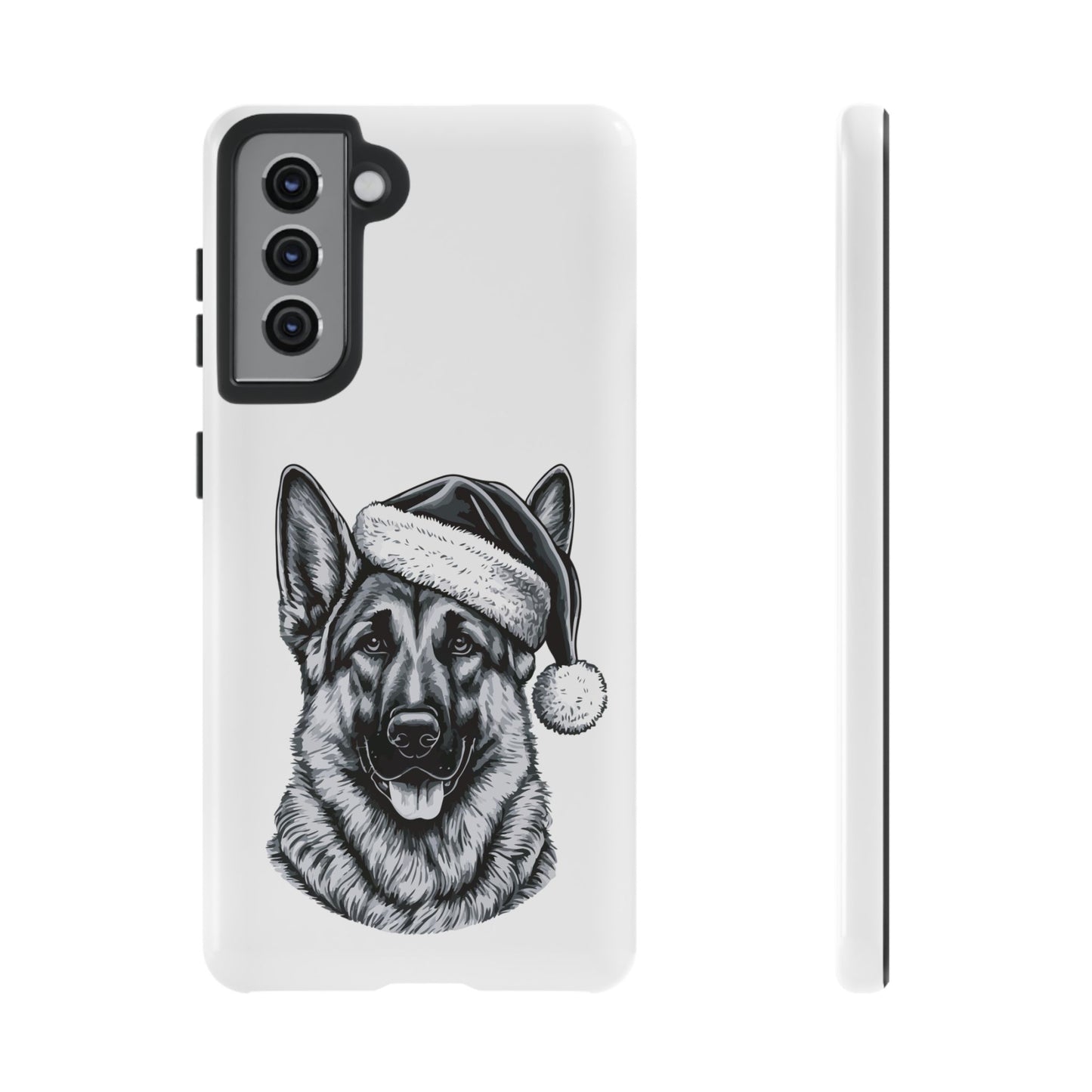 Santa Paws German Shepherd Samsung Case