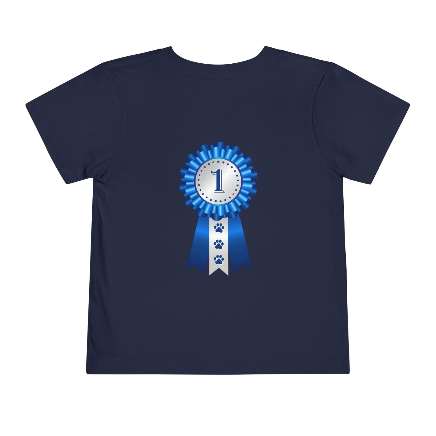 Show Ribbon Toddler Unisex Short Sleeve Crewneck Tee