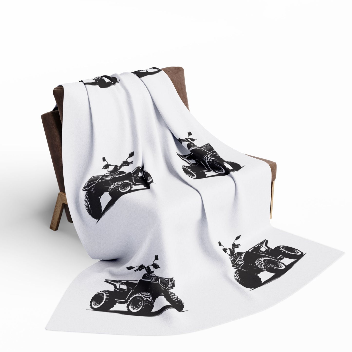 Off The Beaten Path Quad Arctic Fleece Blanket
