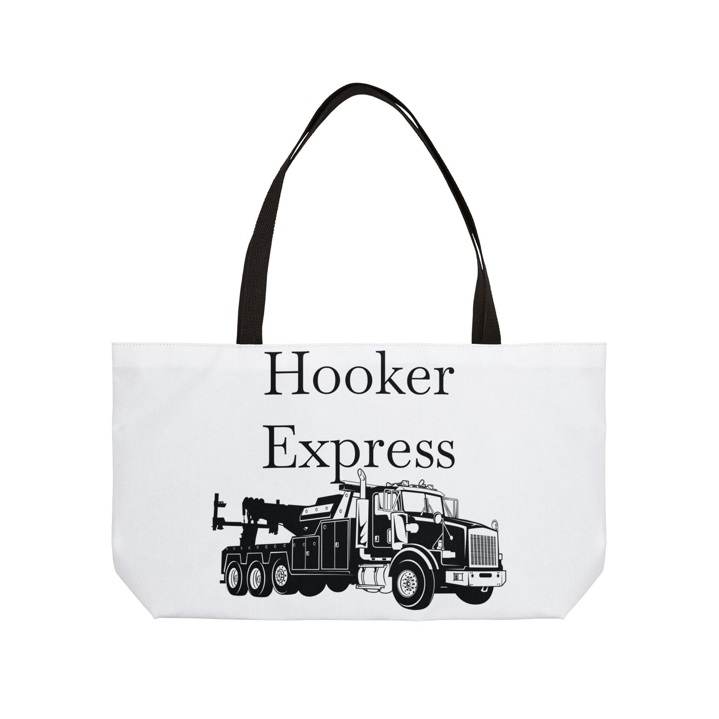 H**ker Express Heavy Tow Truck Weekender Tote Bag