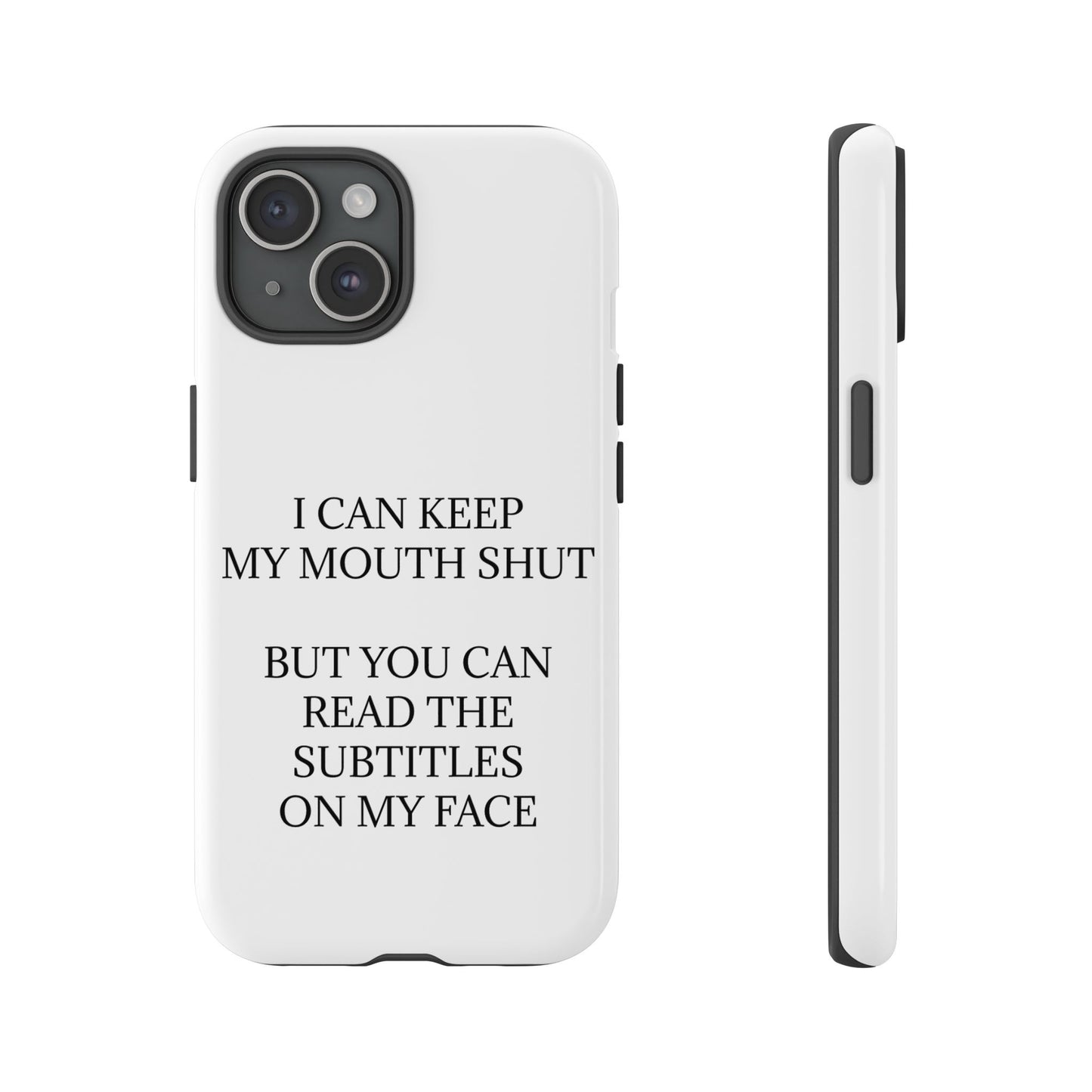 Subtitles iPhone Case