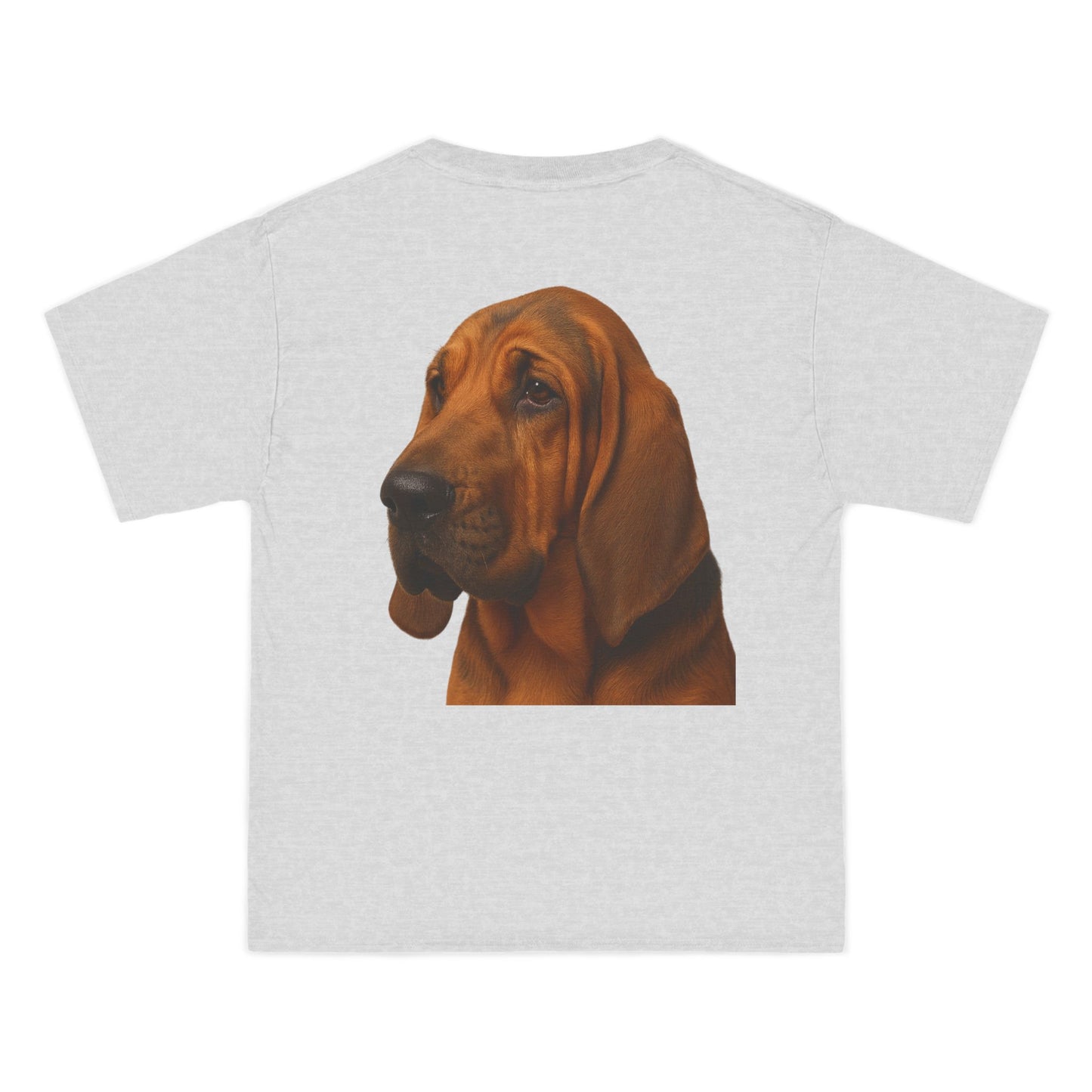 Bloodhound Head Men's Short-Sleeve Crewneck Tee