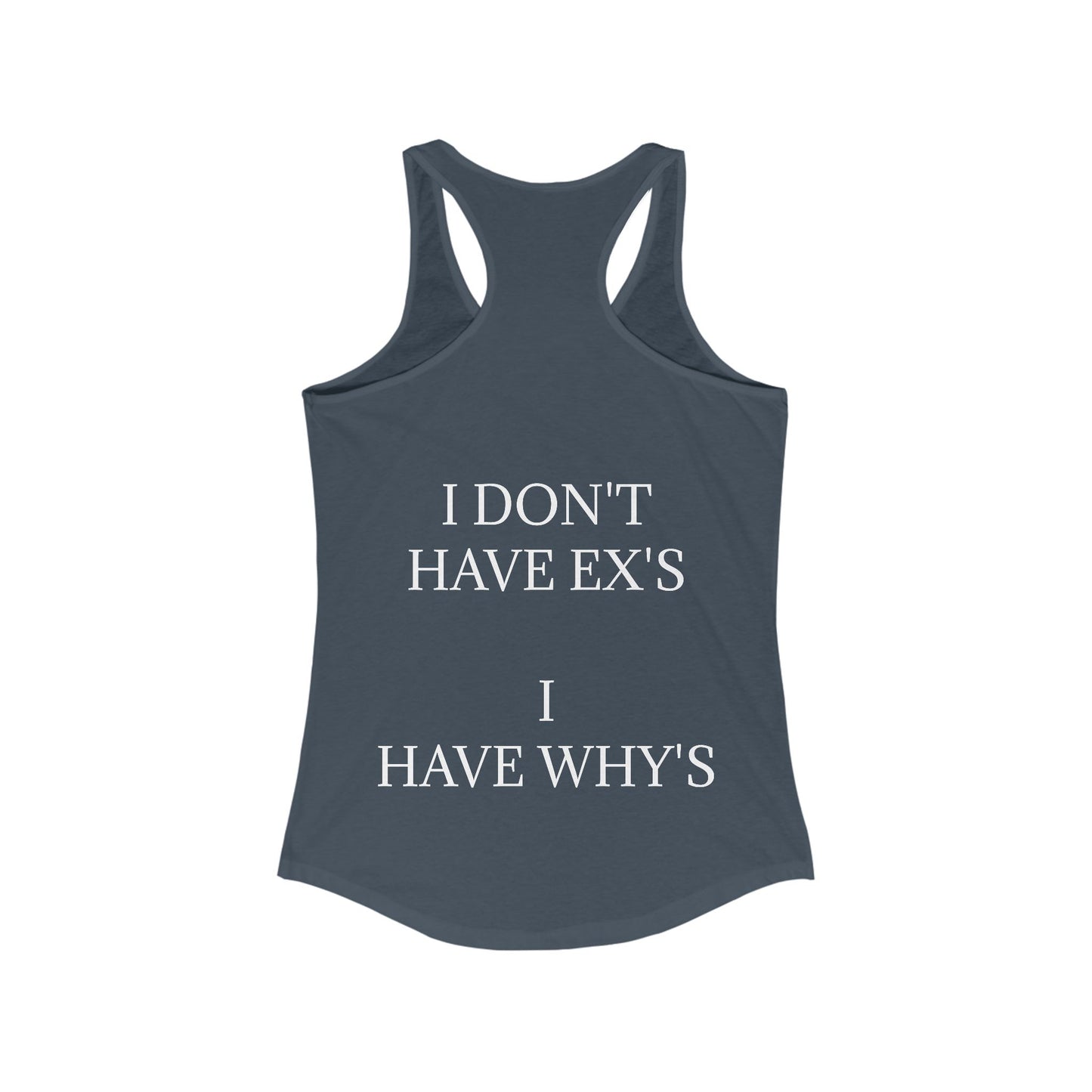 X's And Y's Women's Racerback Tank