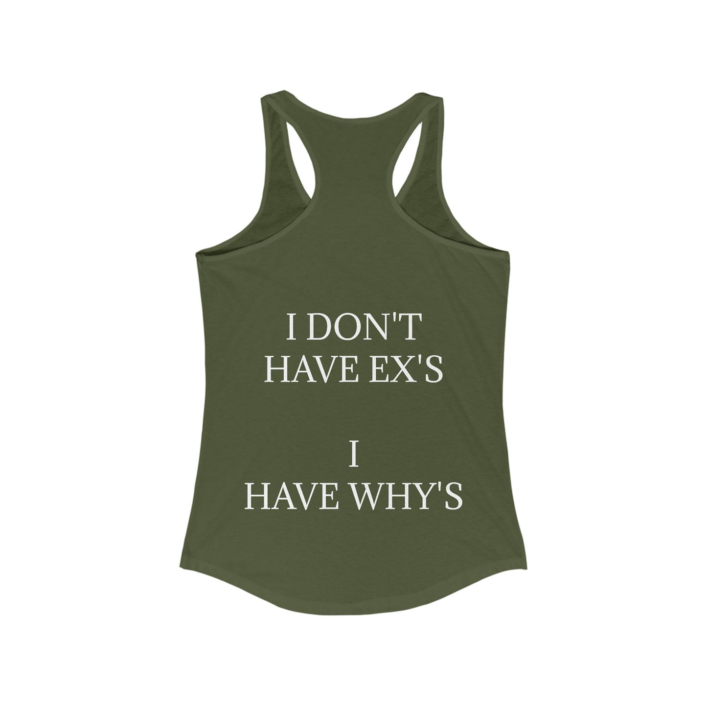 X's And Y's Women's Racerback Tank