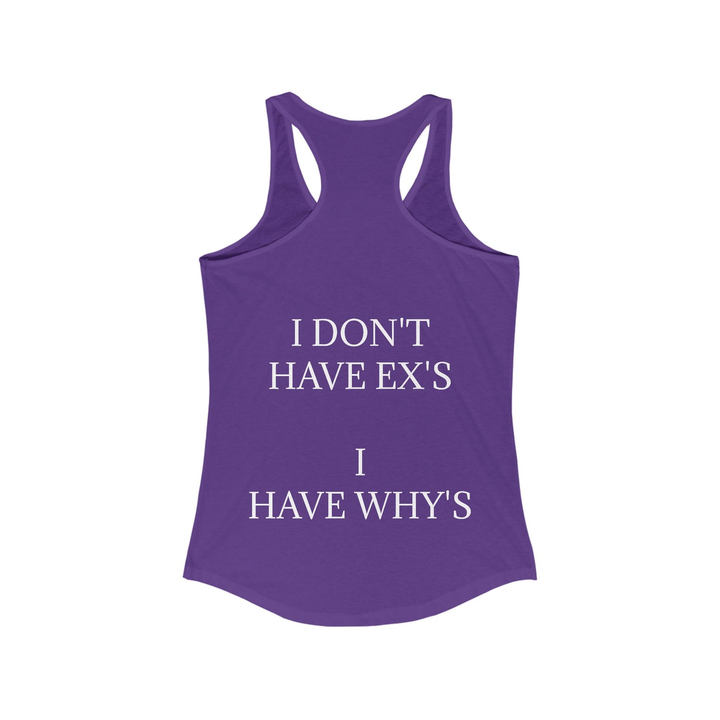 X's And Y's Women's Racerback Tank