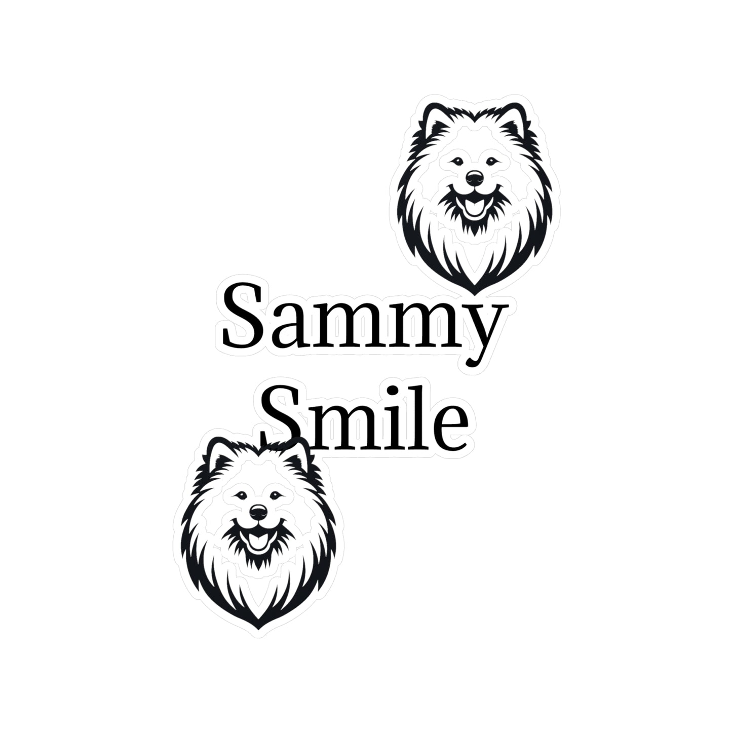 Sammy Smile Vinyl Decal