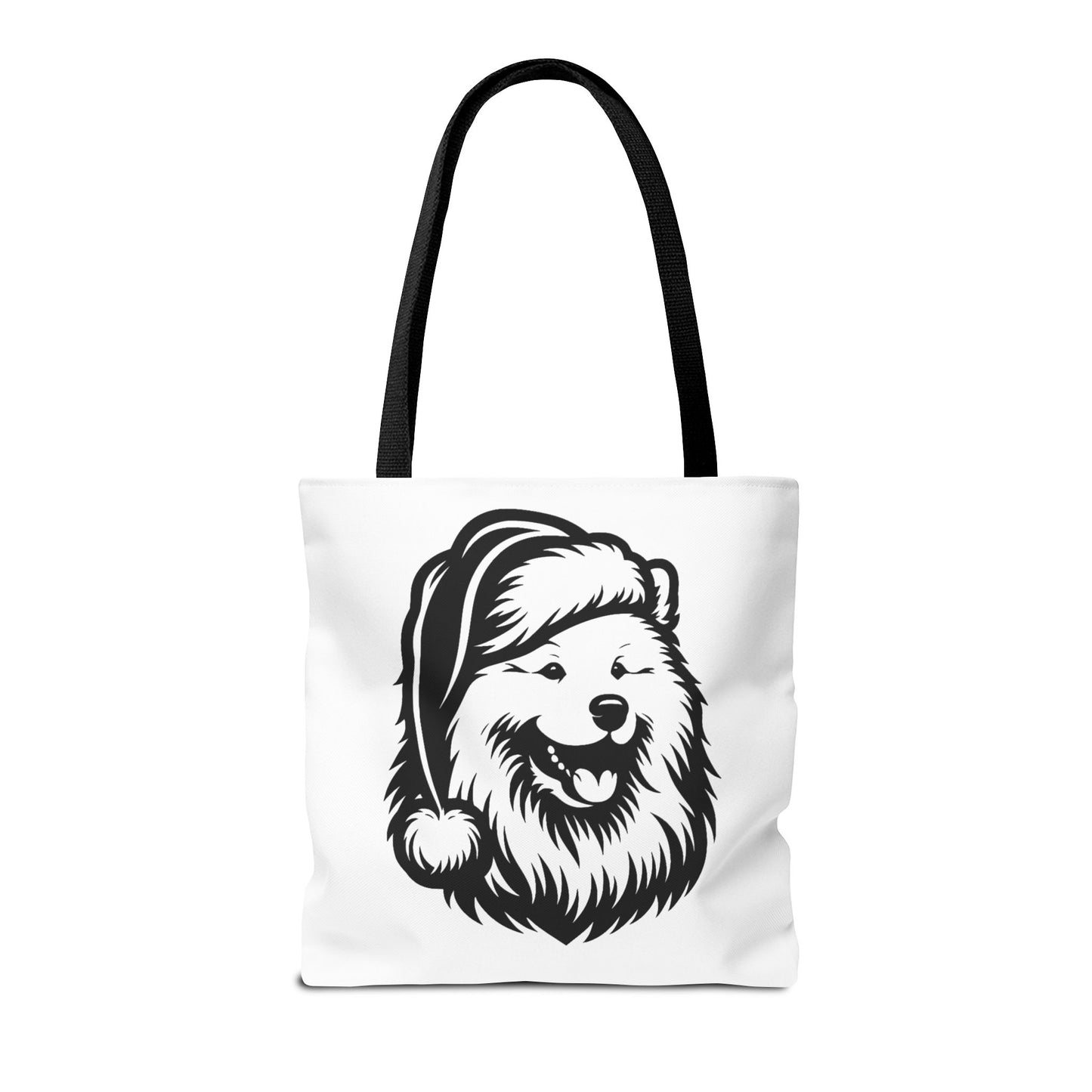 Santa Paws Samoyed Tote Bag
