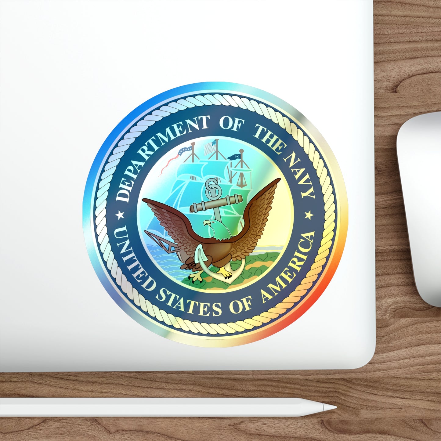 US Navy Holographic Sticker