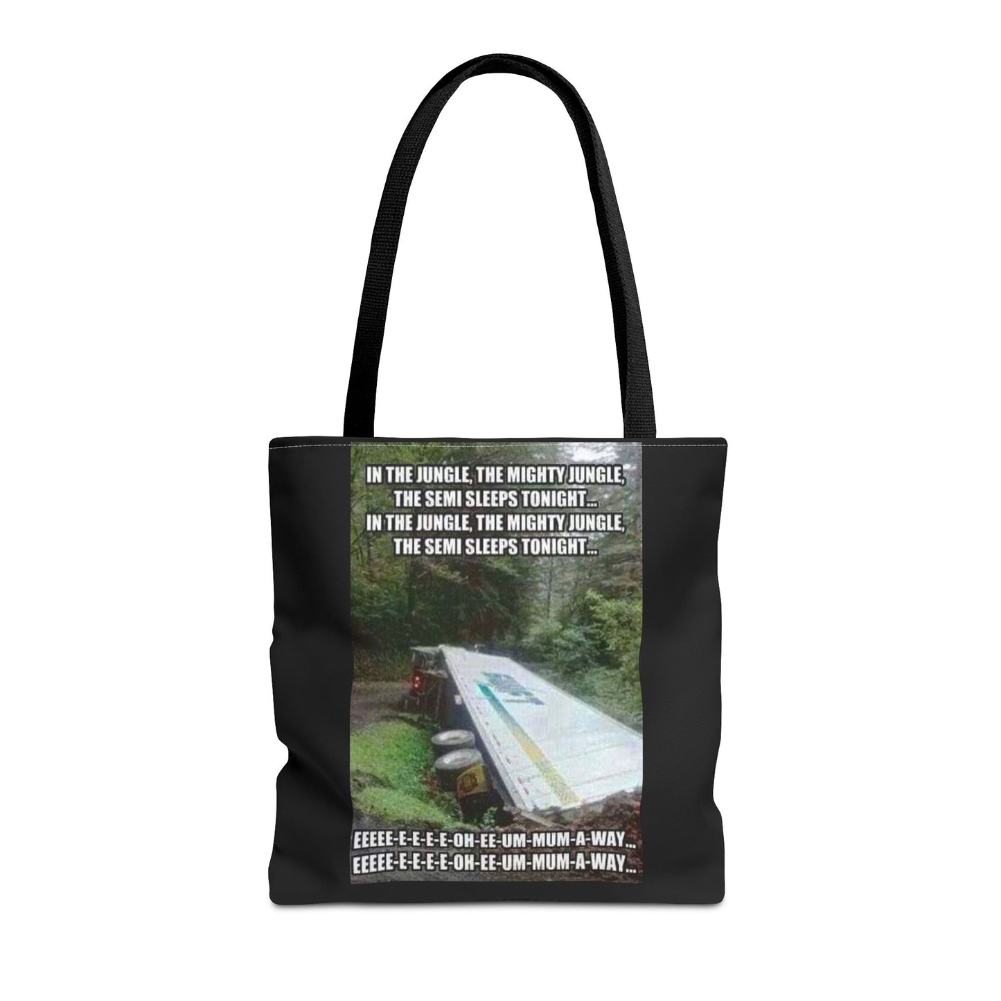 Semi Sleeps Tote Bag