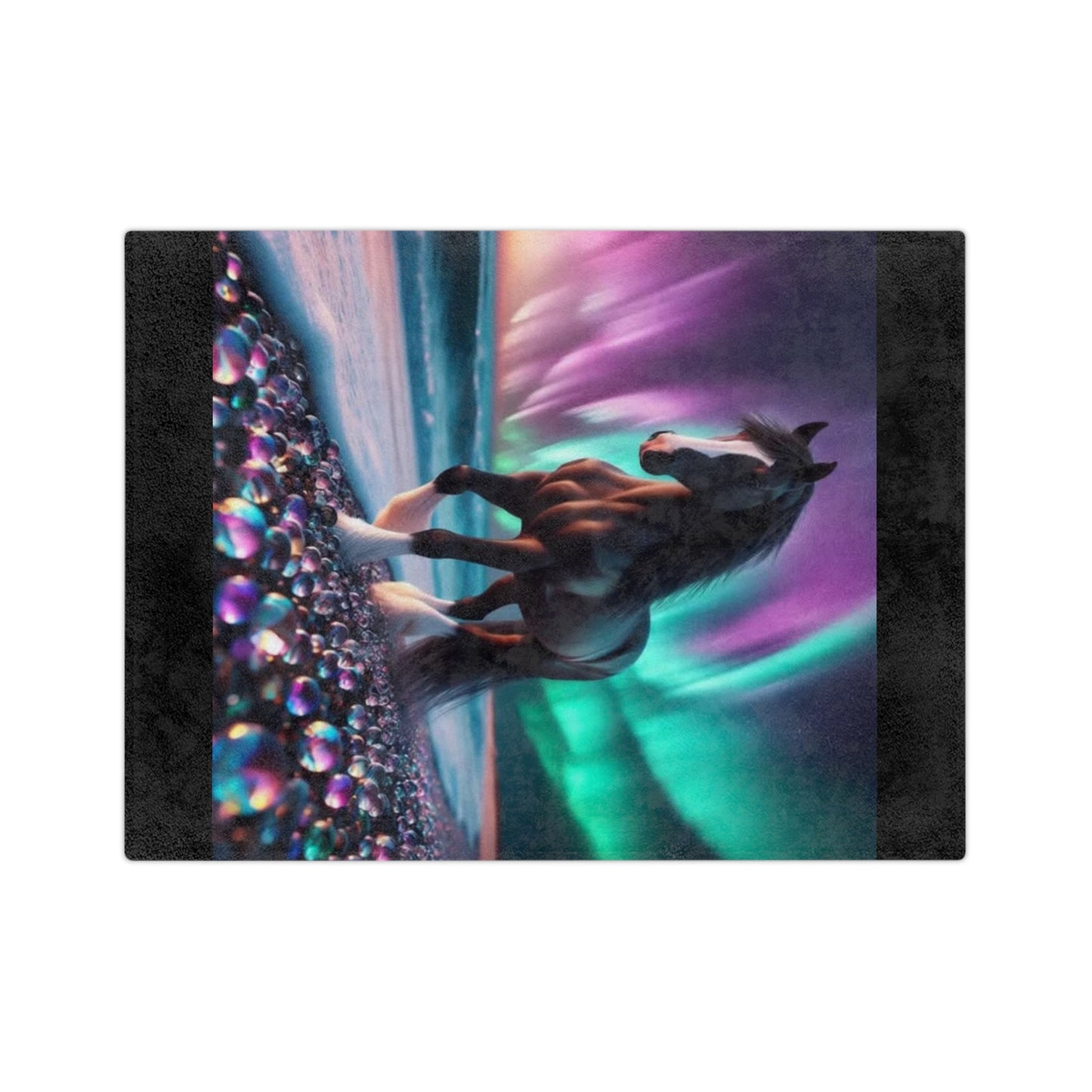 Midnight Magic Velveteen Microfiber Blanket