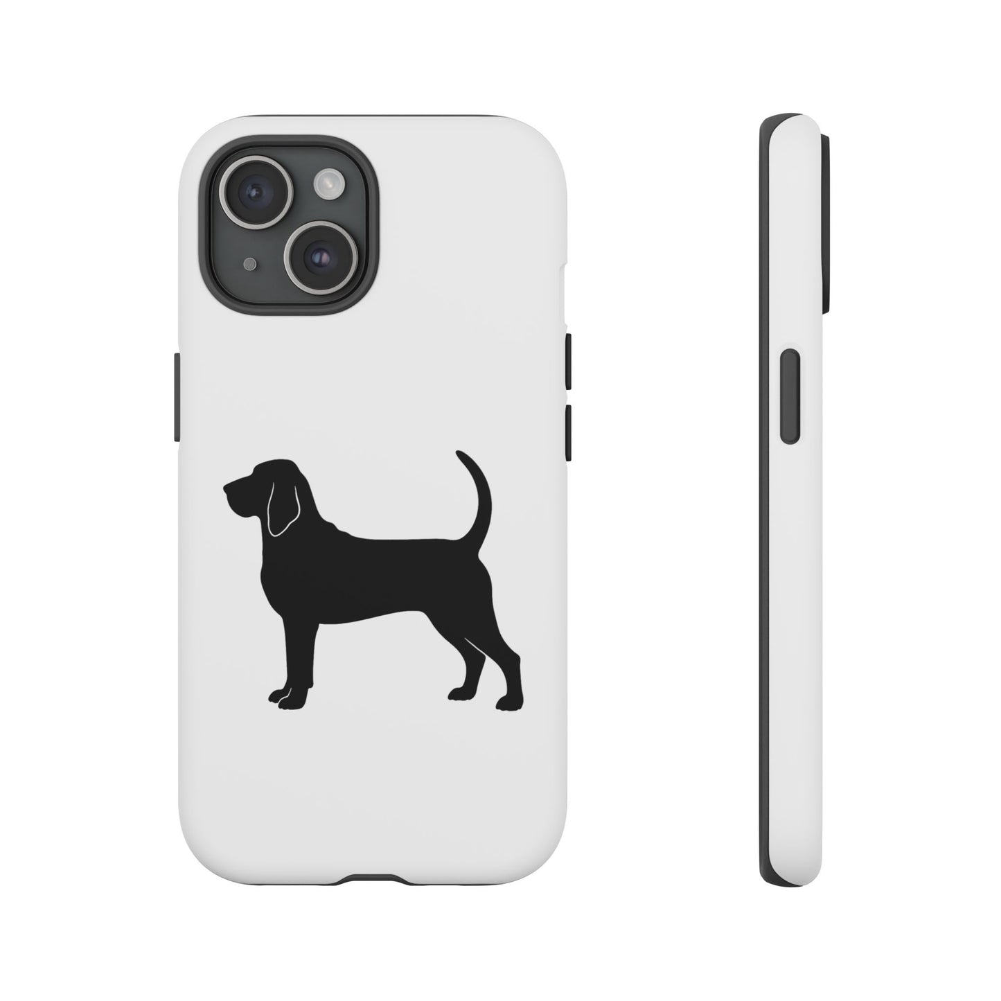 Bloodhound Silhouette iPhone Case