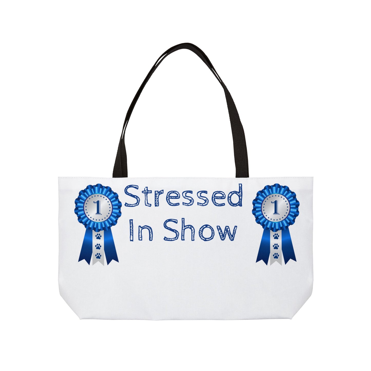 Stressed In Show Weekender Tote Bag